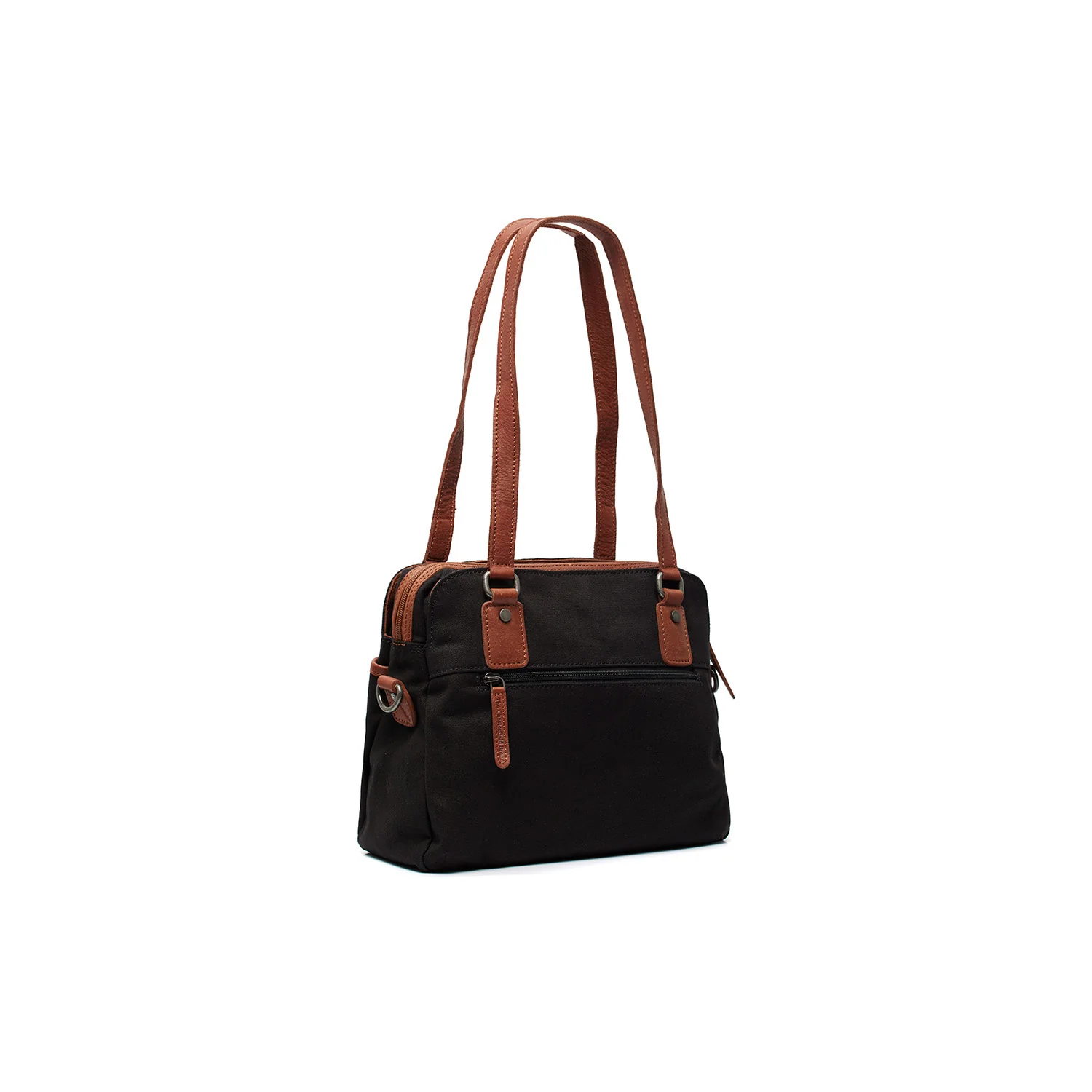 Canvas Shoulder bag Black Millora - Image 5