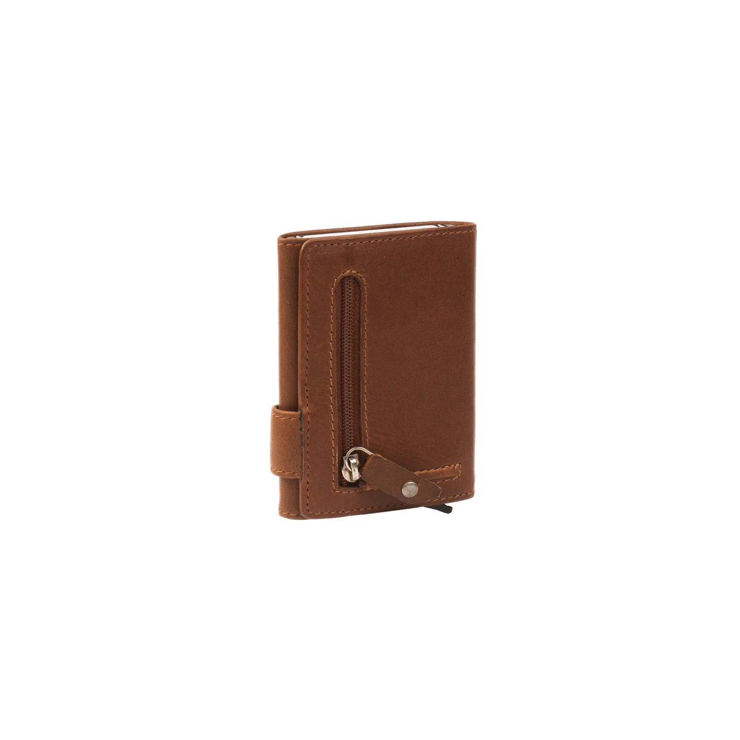 Gift Set Leather Card Holder Cognac Leicester - Image 8