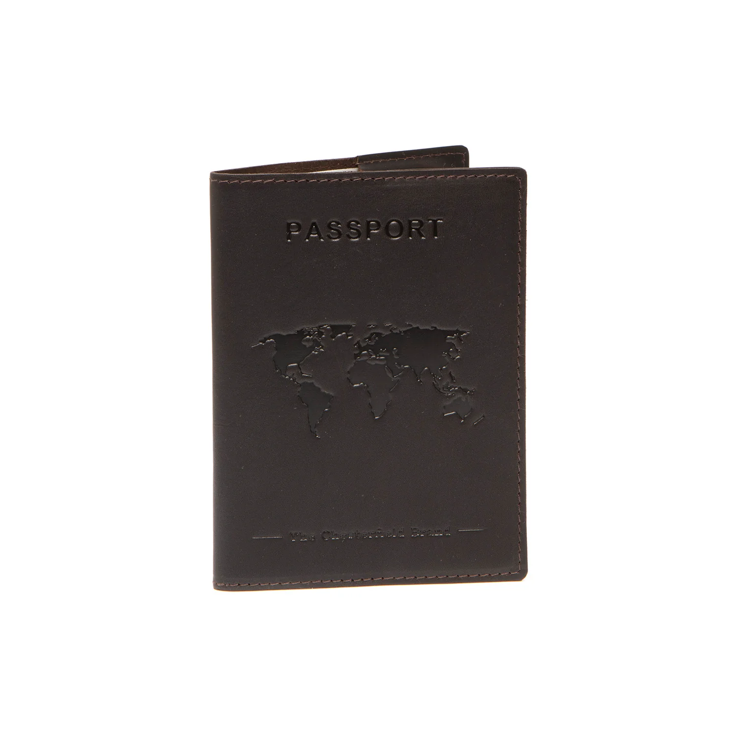 Gift Set Leather Card Holder Brown Leicester - Image 12