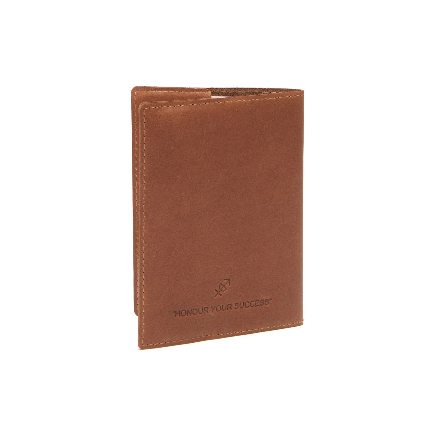 Gift Set Leather Card Holder Cognac Leicester - Image 14