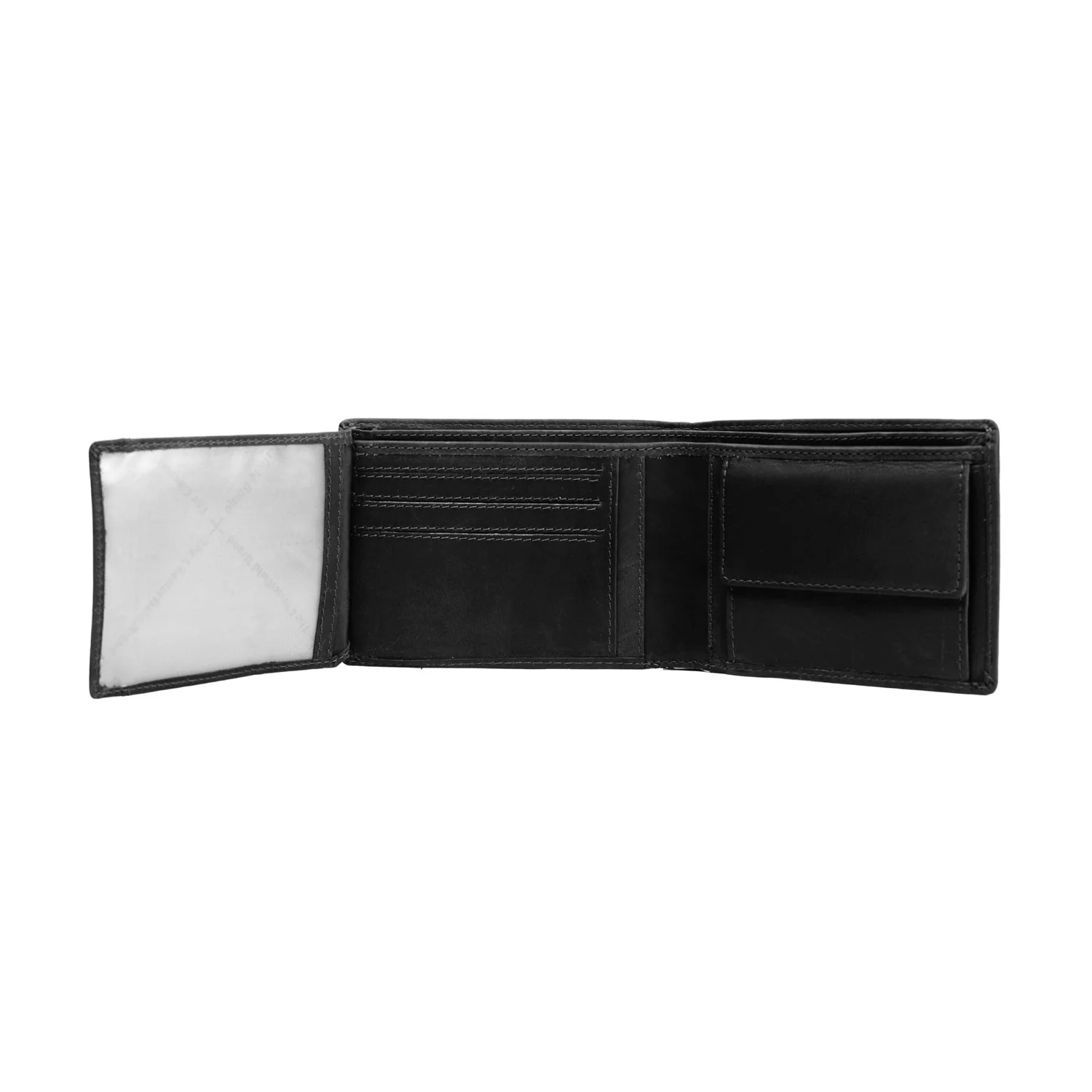 Gift Set Leather Wallet Black Timo - Image 6
