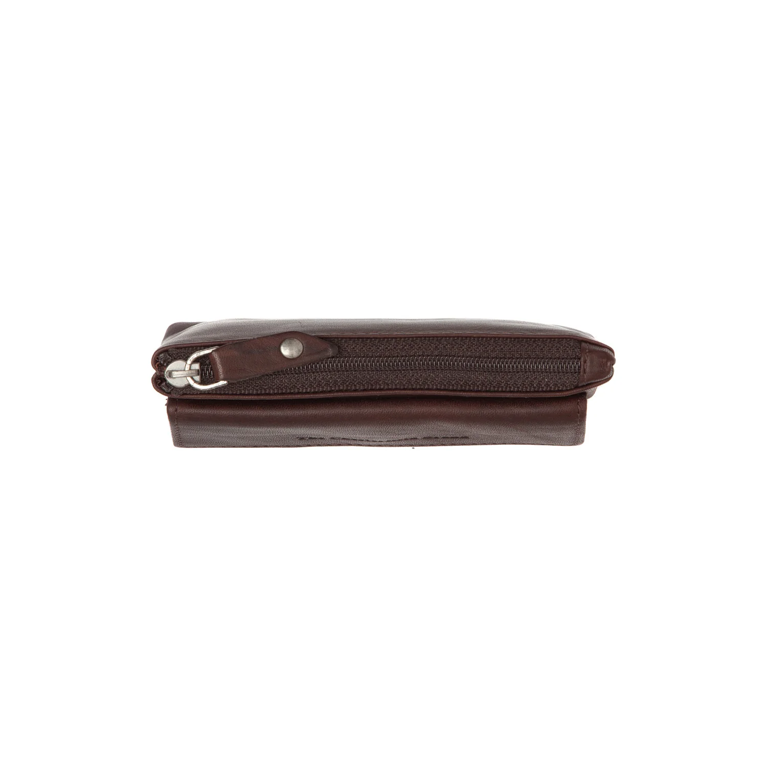 Leather Key Pouch Brown Violette - Image 4