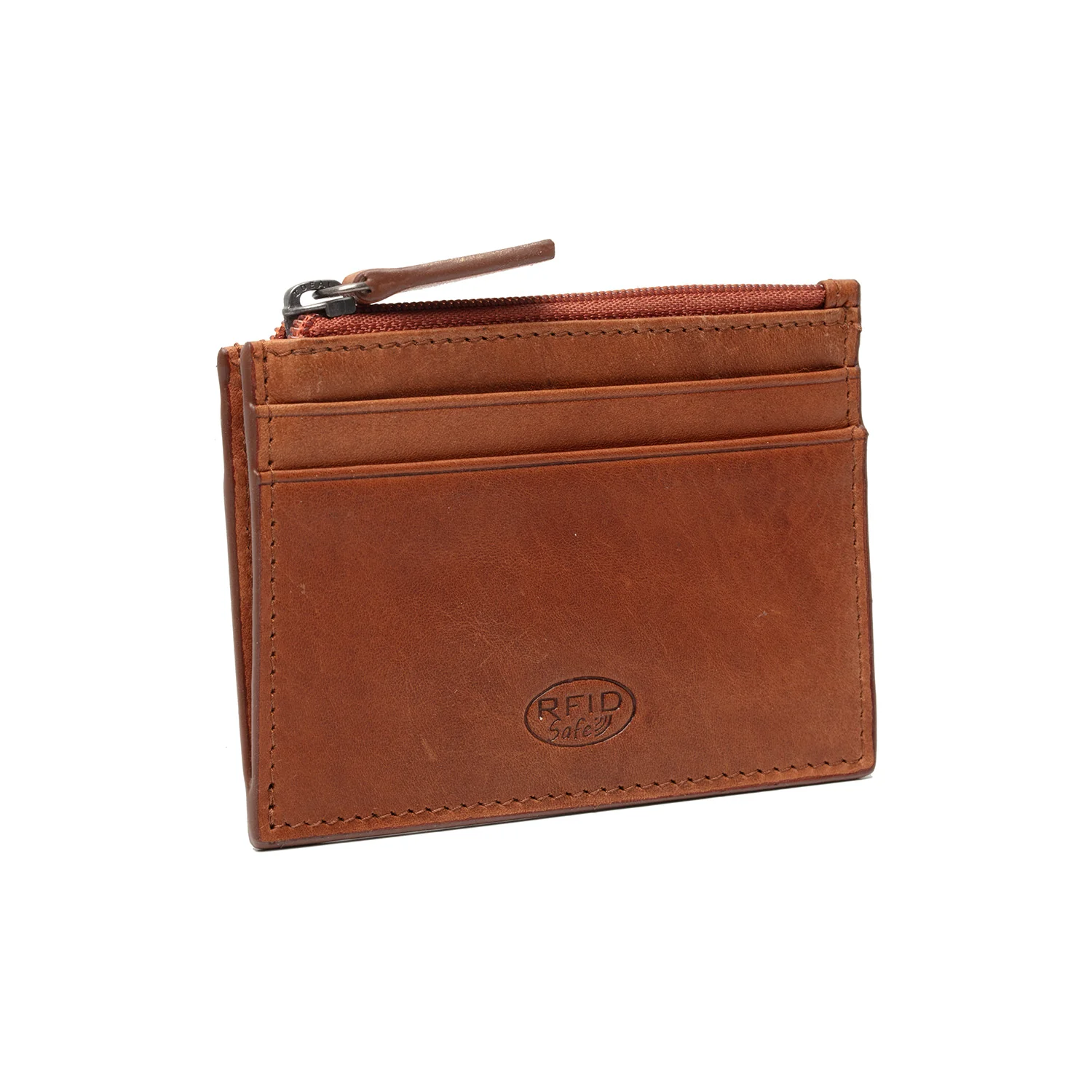 Gift Set Leather Wallet Cognac Sorraia - Image 19