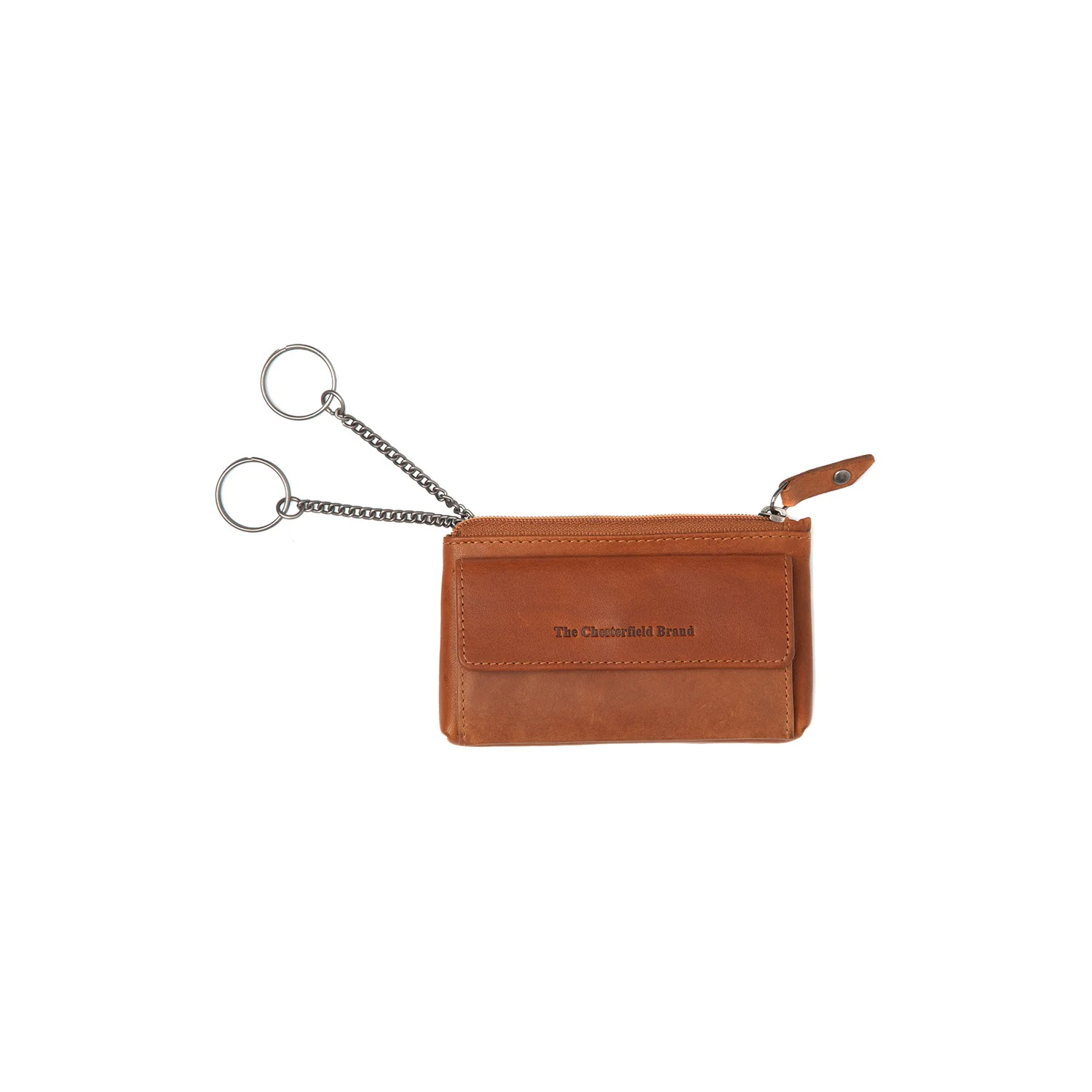 Gift Set Leather Card Holder Cognac Leicester - Image 10