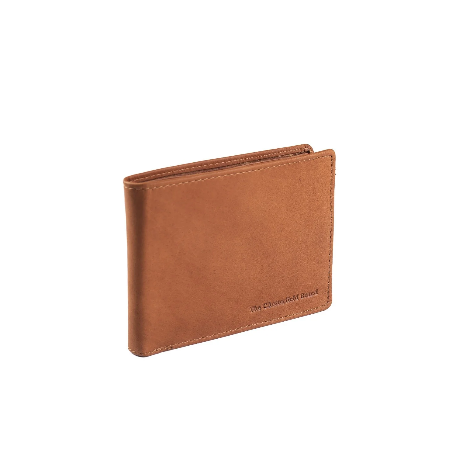 Gift Set Leather Wallet Cognac Timo - Image 6