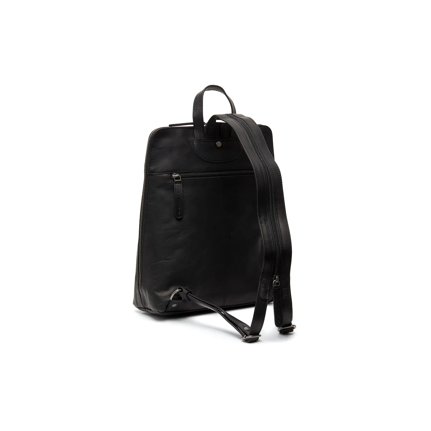 Leather Backpack Black Amanda - Image 6