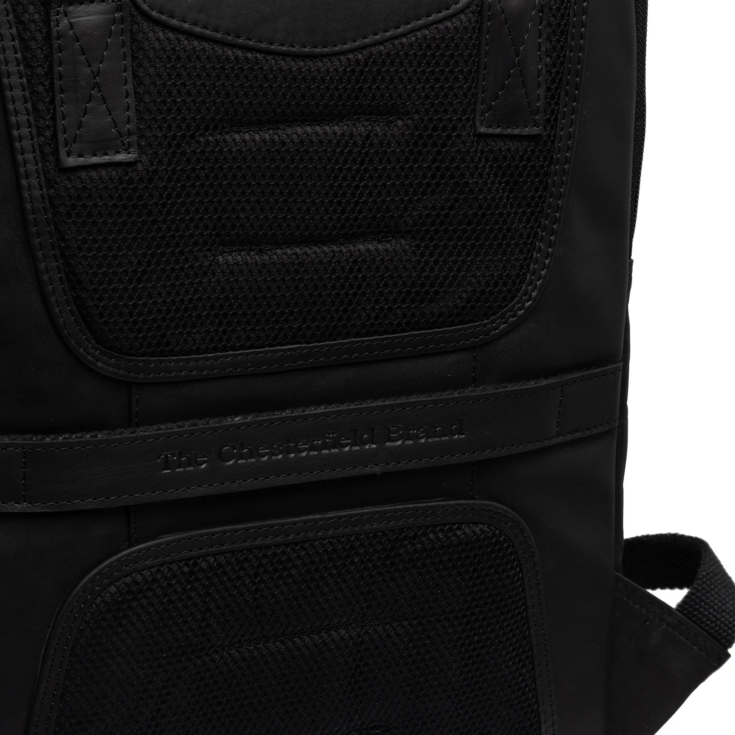 Leather Backpack Black Belford - Image 4
