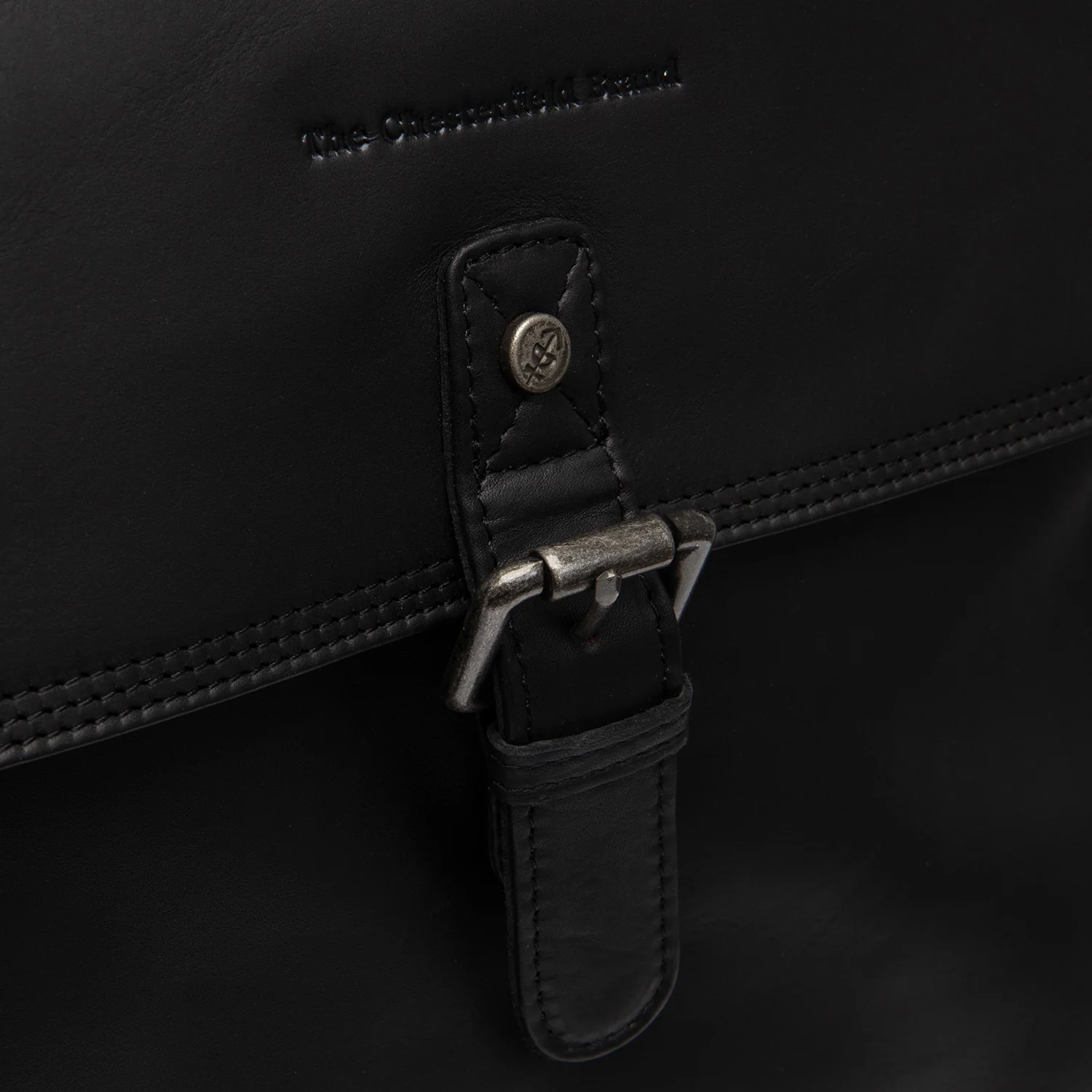 Leather Backpack Black Farrow - Image 5