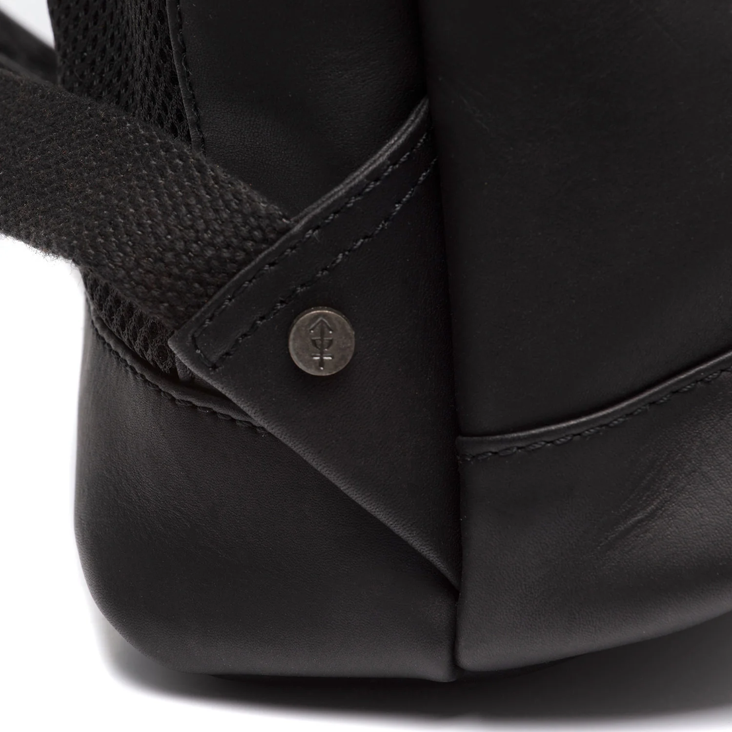 Leather Backpack Black Larsson - Image 7