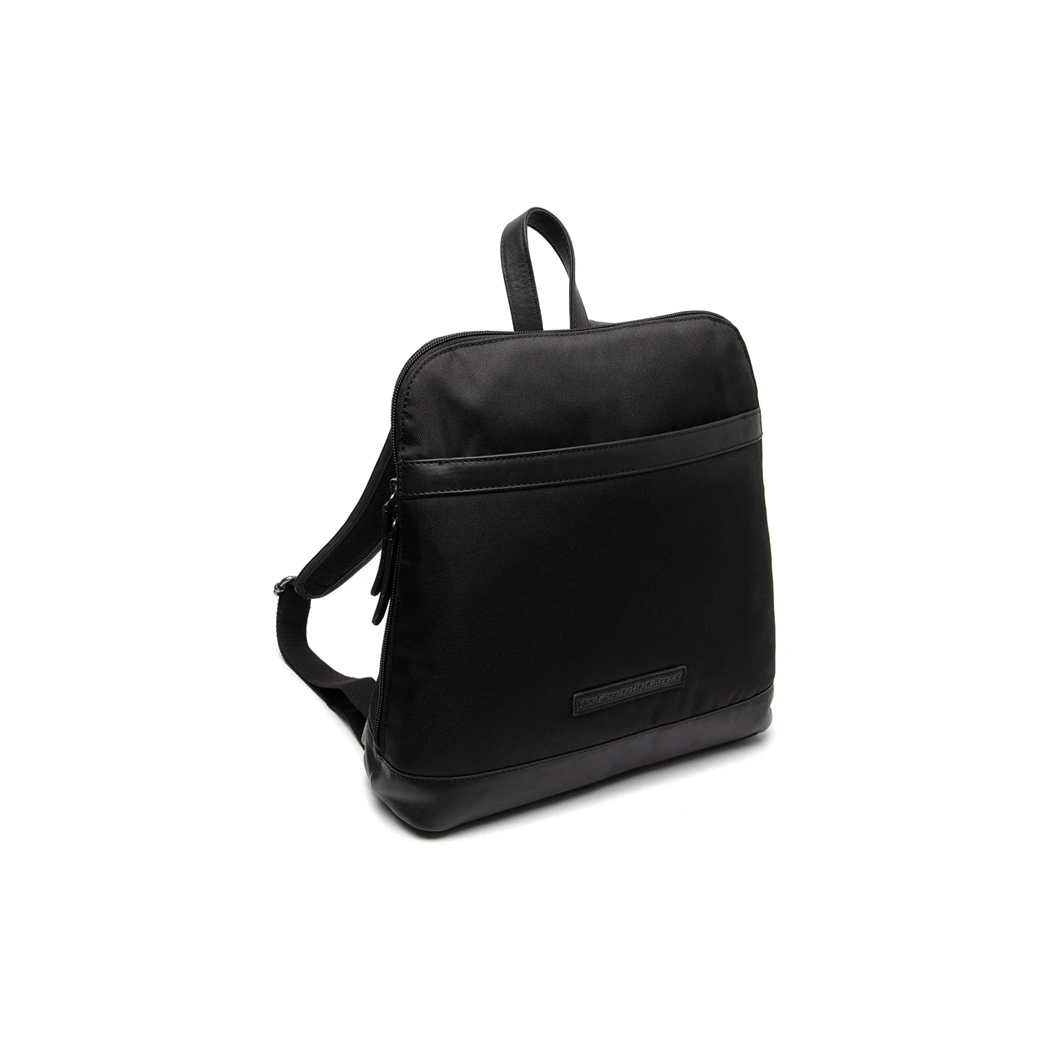 Leather Backpack Black Nesna