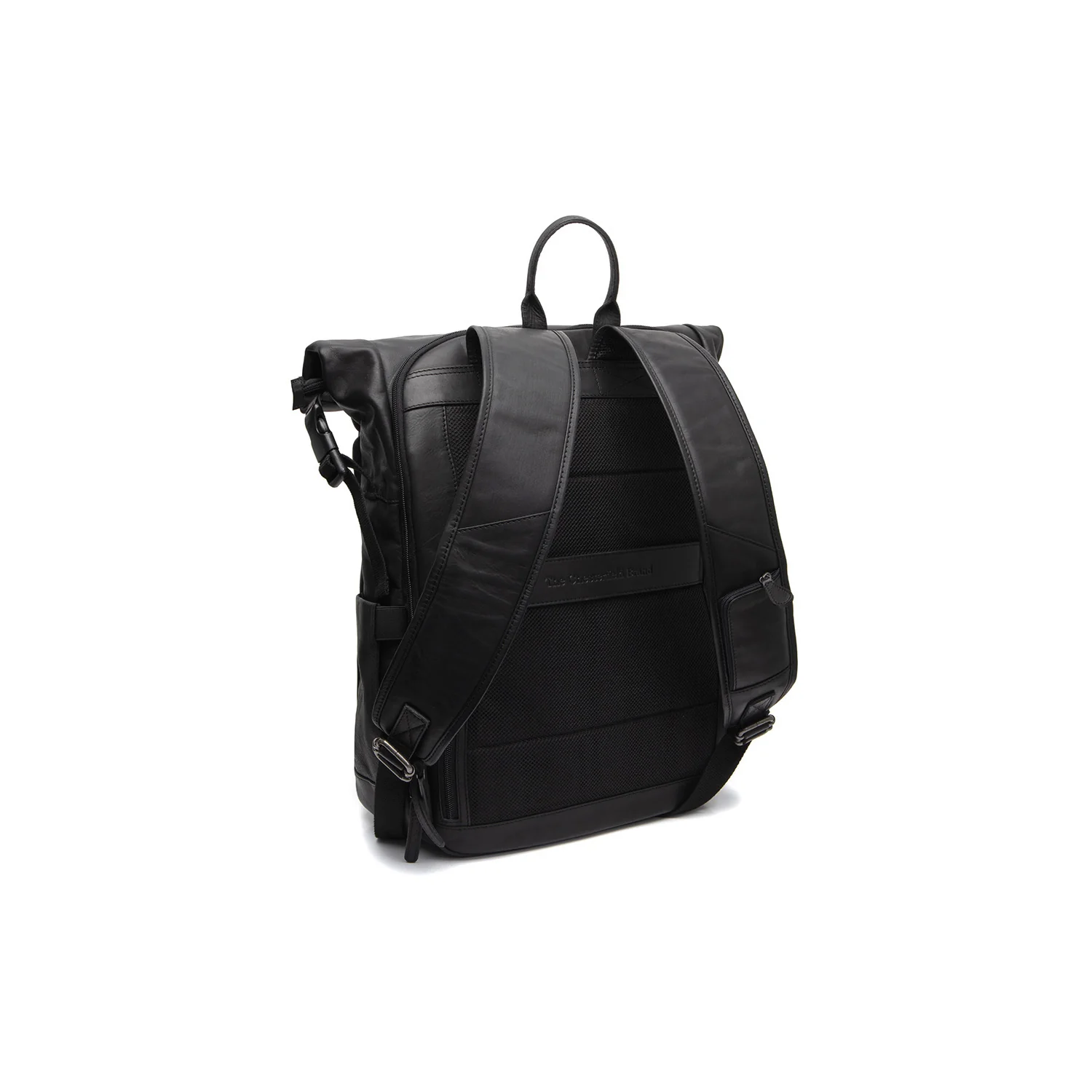 Leather Backpack Black Remo - Image 11