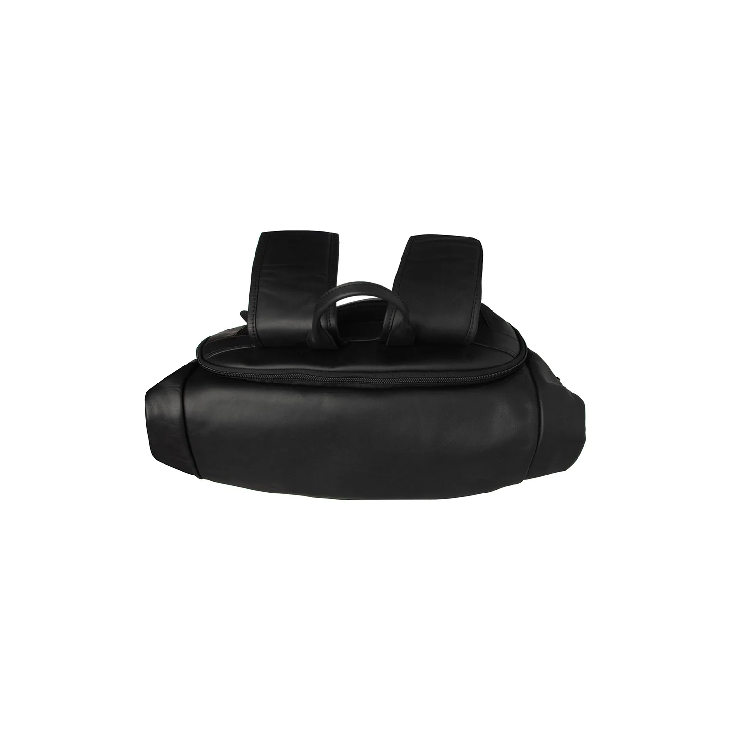 Leather Backpack Black Remo - Image 7