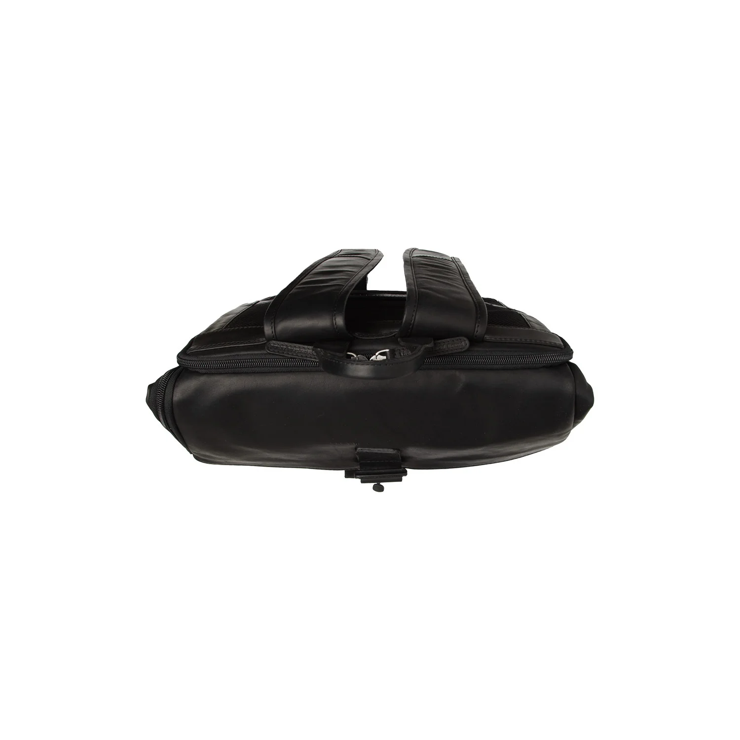 Leather Backpack Black Savona - Image 7
