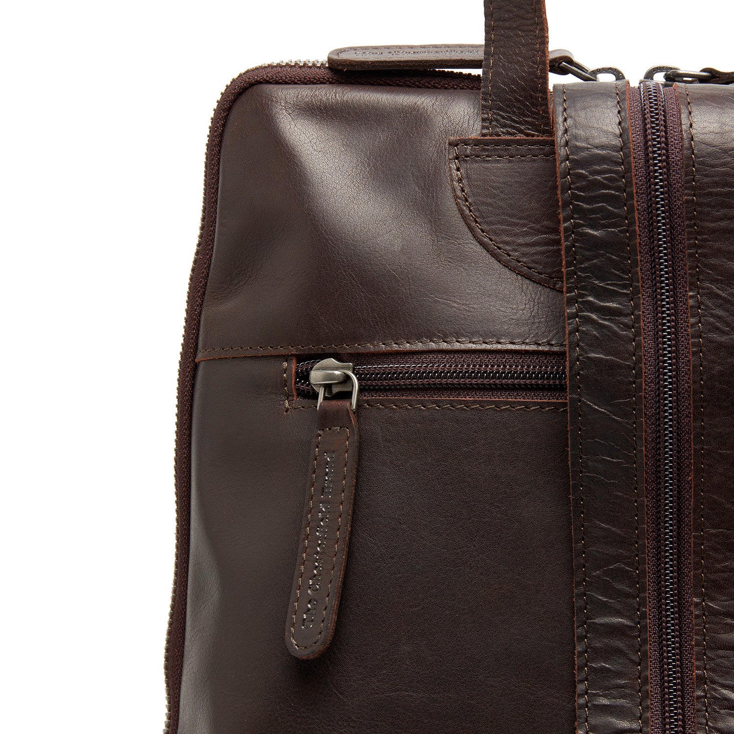 Leather Backpack Brown Amanda - Image 5