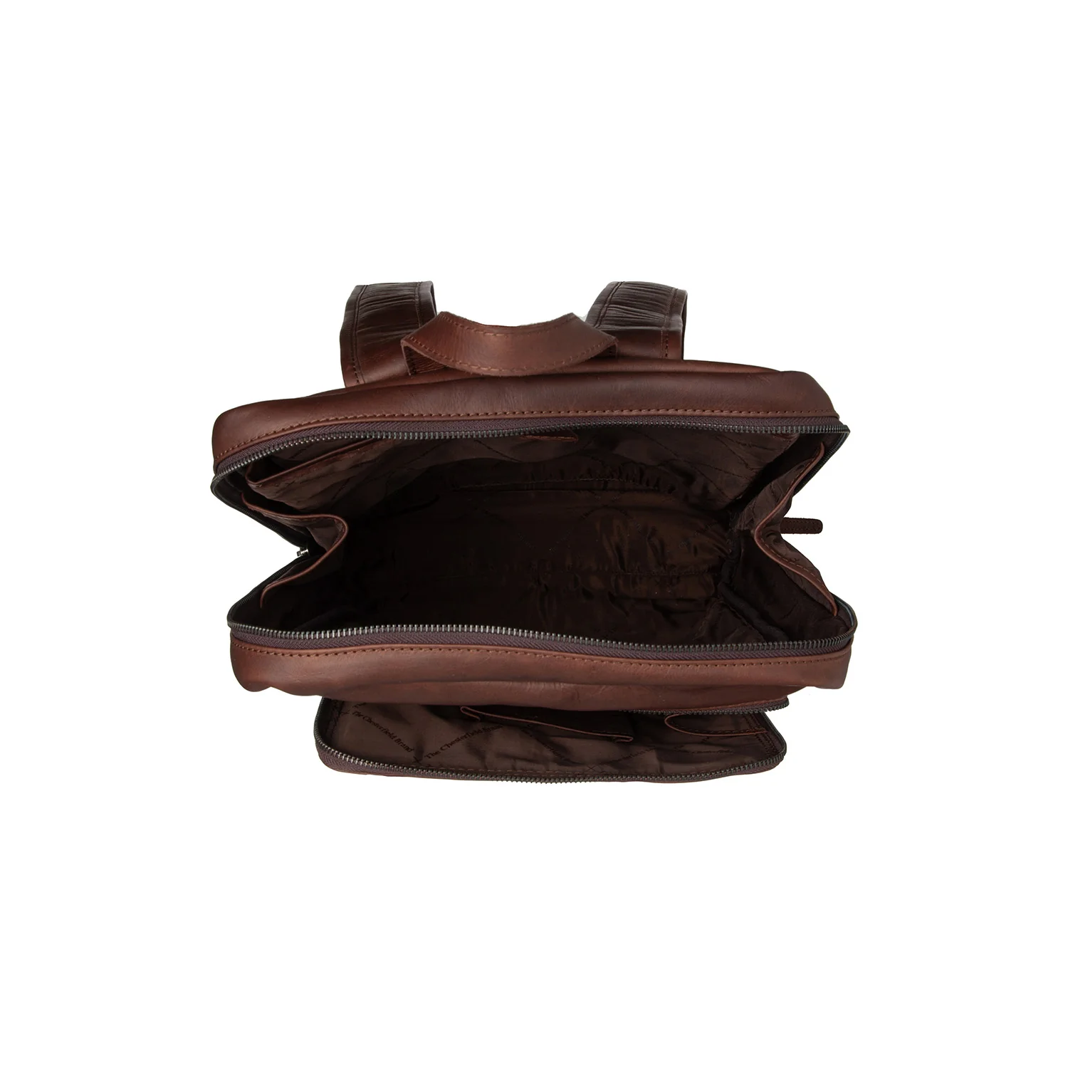 Leather Backpack Brown Jasper - Image 6