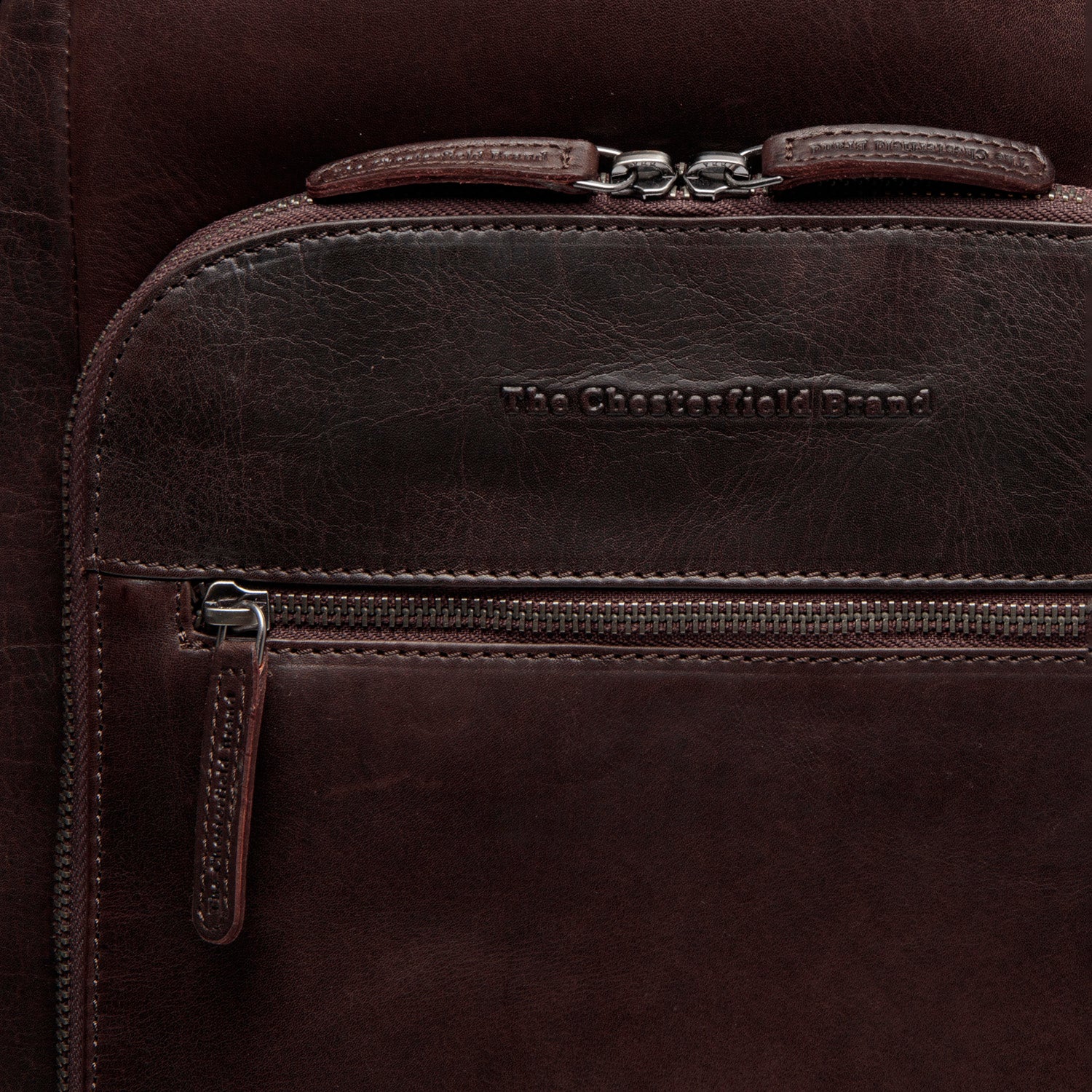 Leather Backpack Brown Maggiore - Image 4