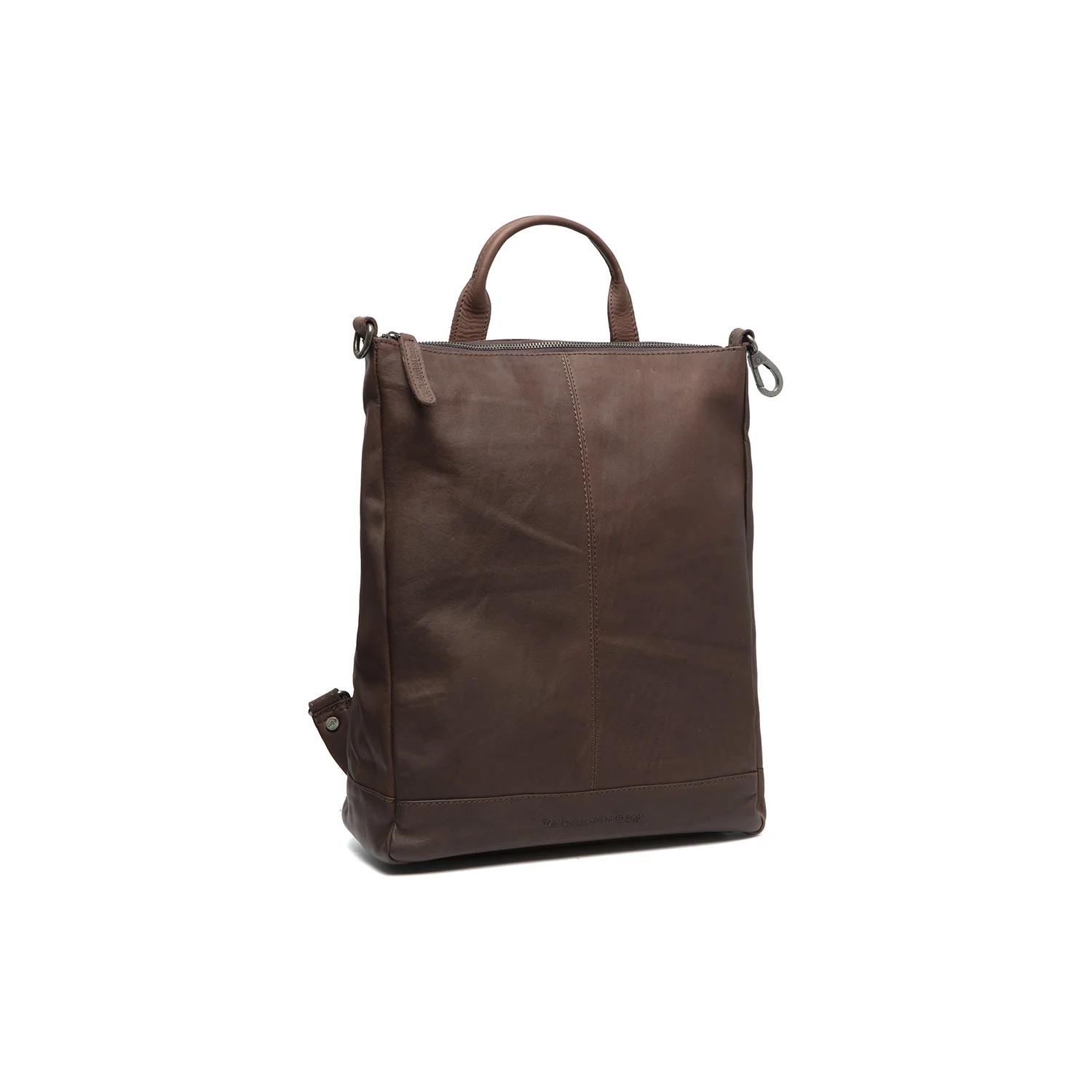 Leather Backpack Brown Manchester - Image 4