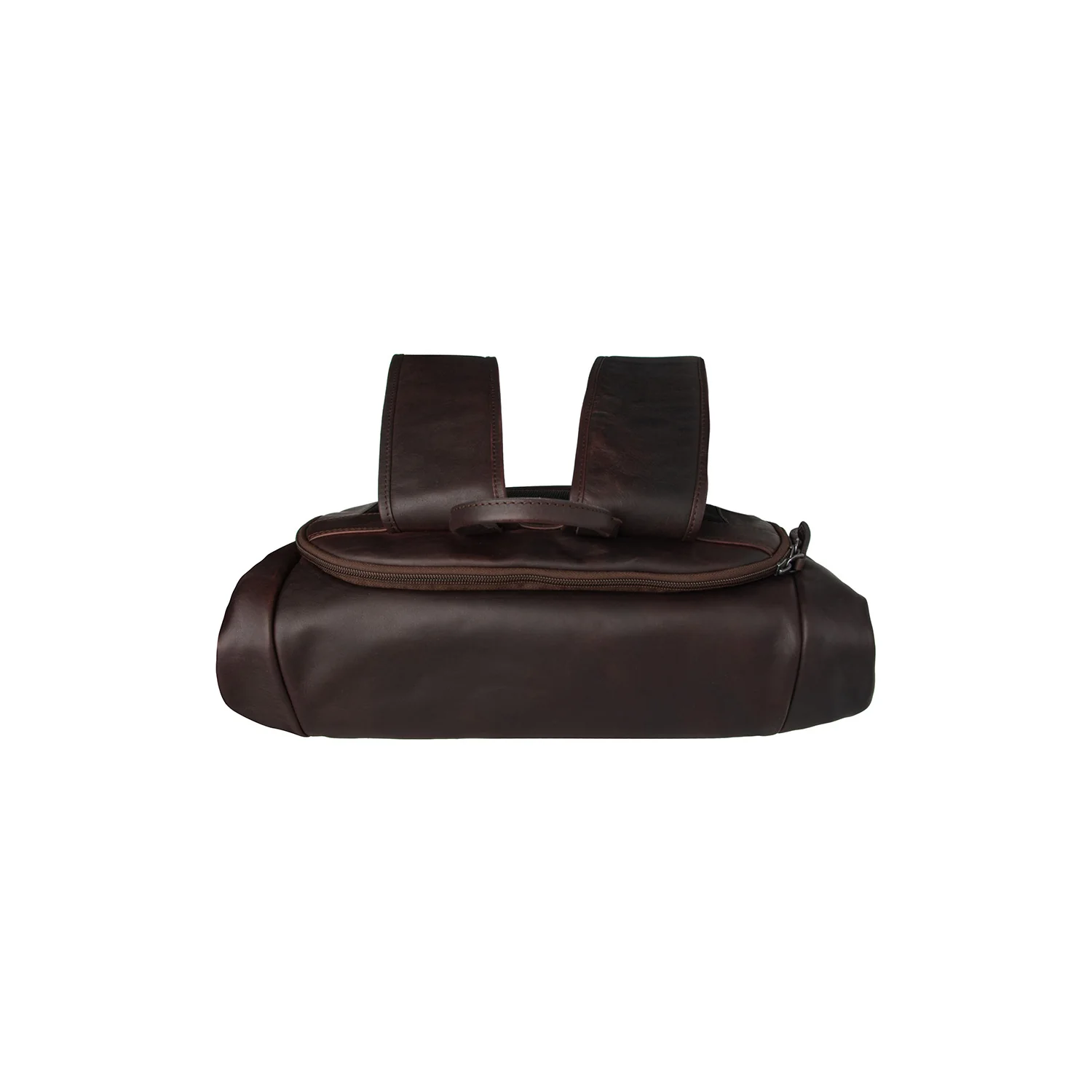 Leather Backpack Brown Remo - Image 4