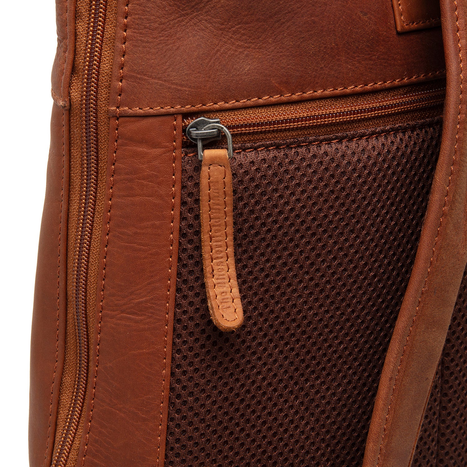 Leather Backpack Cognac Larsson - Image 7