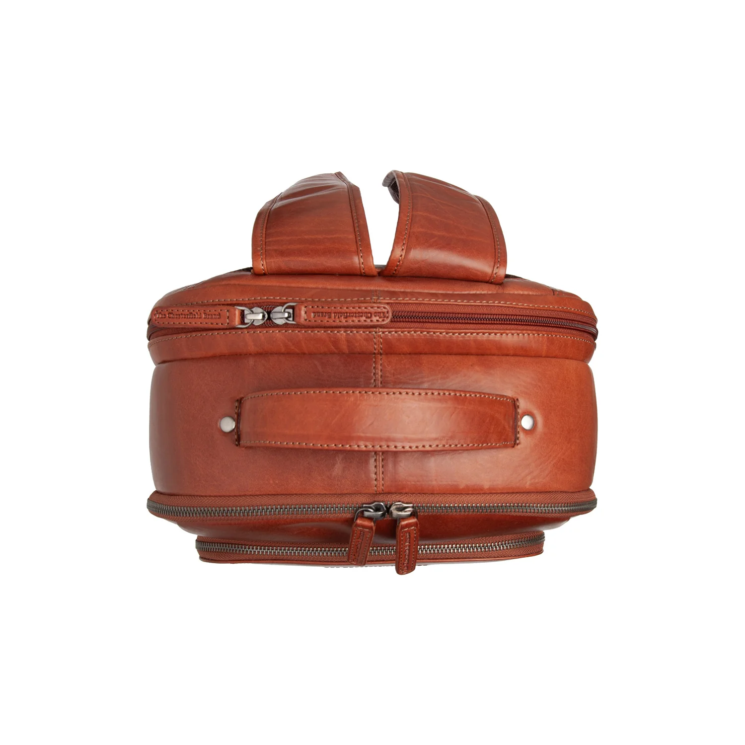Leather Backpack Cognac Maggiore - Image 5