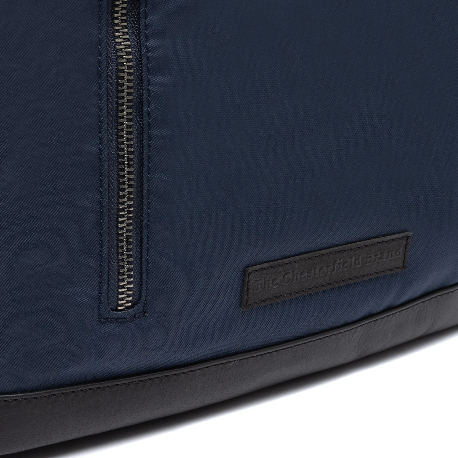 Leather Backpack Navy Bornholm - Image 6