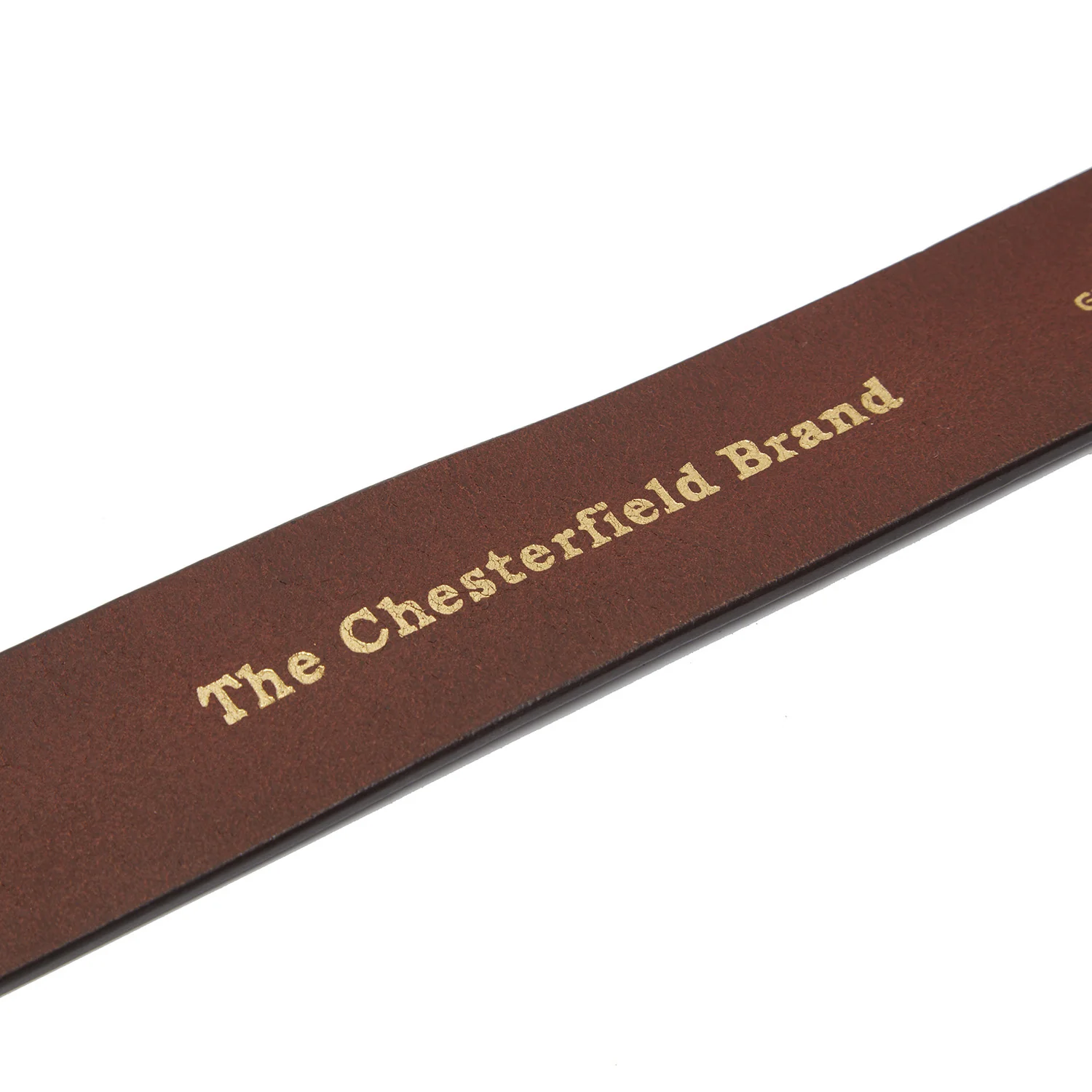 Leather Belt Cognac Aayden - Image 5