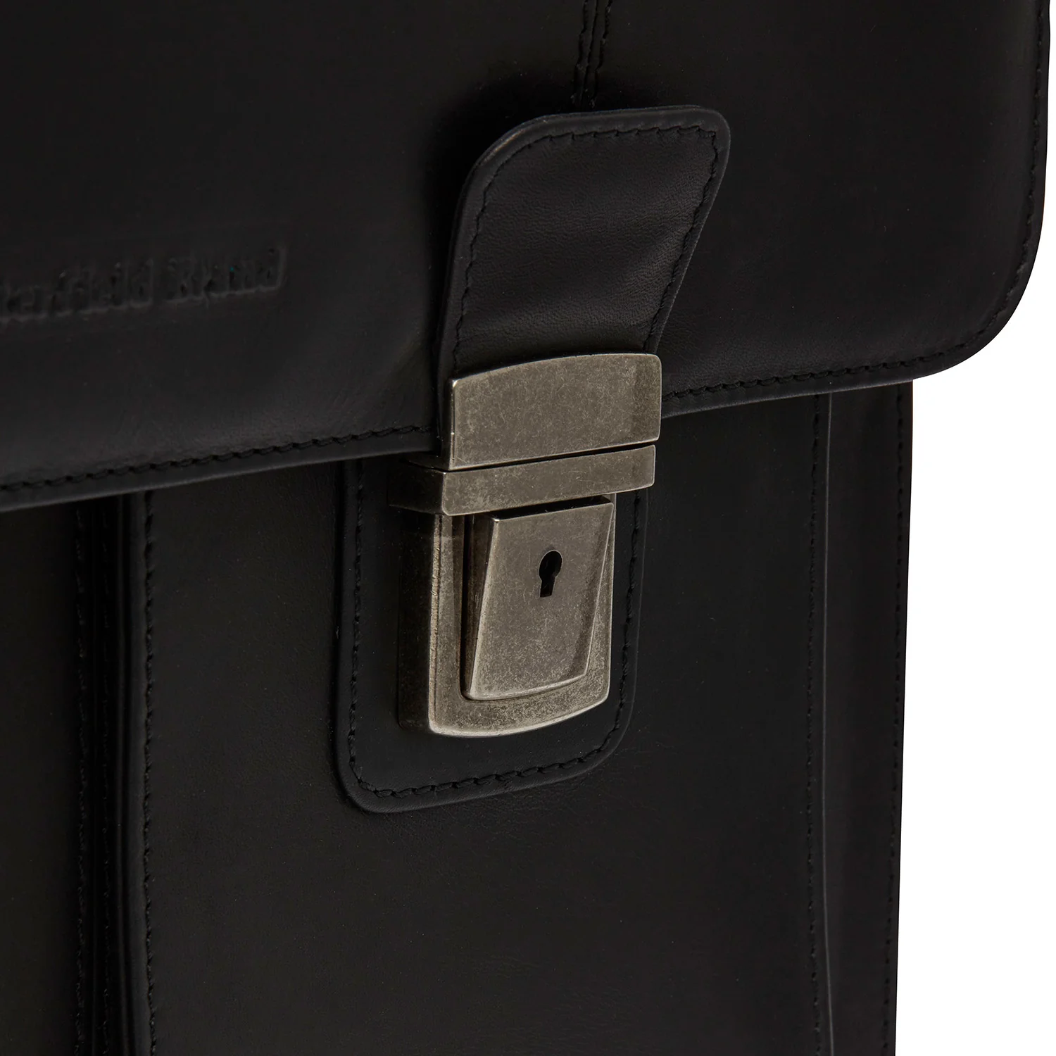 Leather Briefcase Black Springfield - Image 6