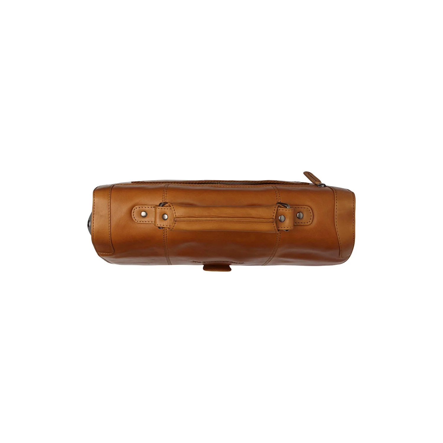 Leather Briefcase Cognac Stuttgart - Image 5