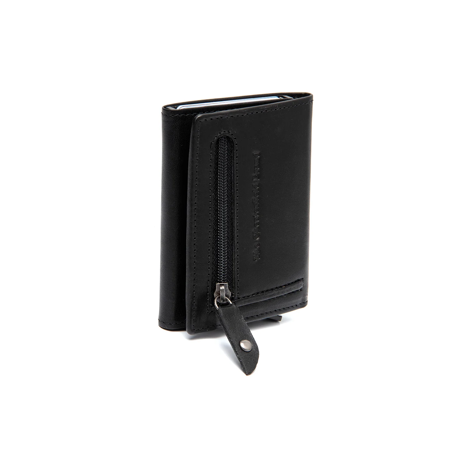 Leather Card Holder Black Gabriela - Image 6