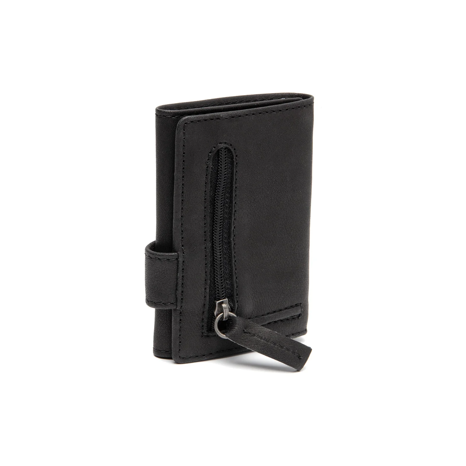 Leather Card Holder Black Nivala - Image 6