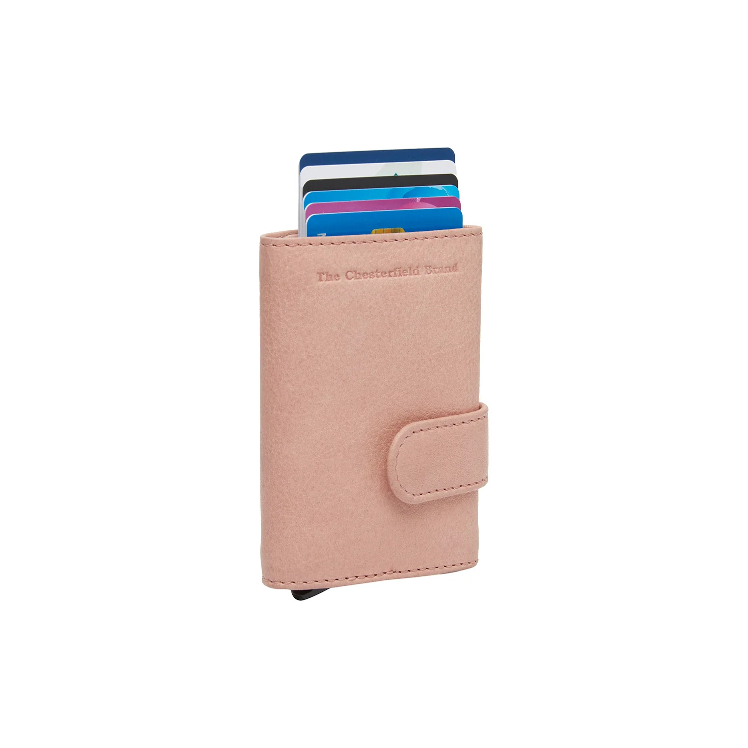 Leather Card Holder Vintage Rose Nivala