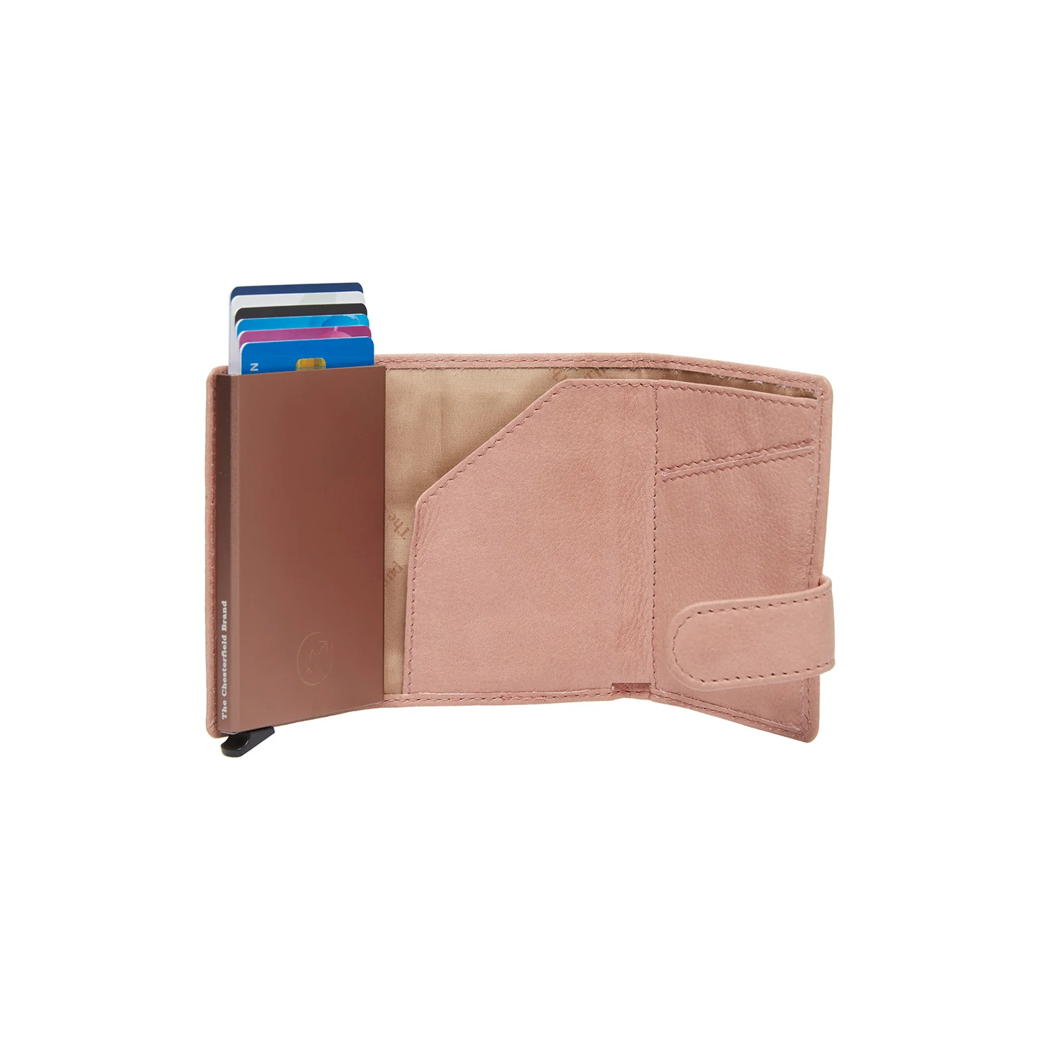 Leather Card Holder Vintage Rose Nivala - Image 2
