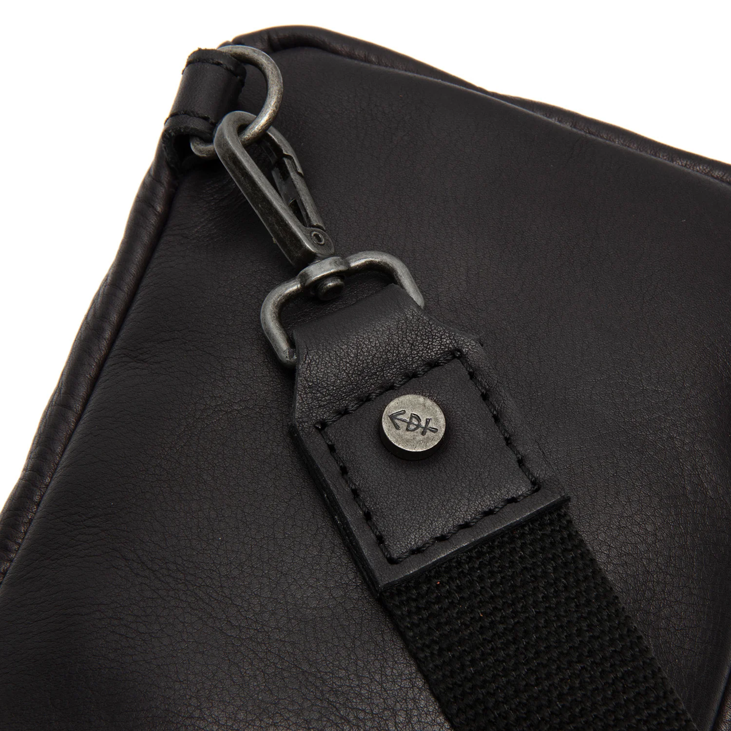 Leather Sling Bag Black Cambridge - Image 5