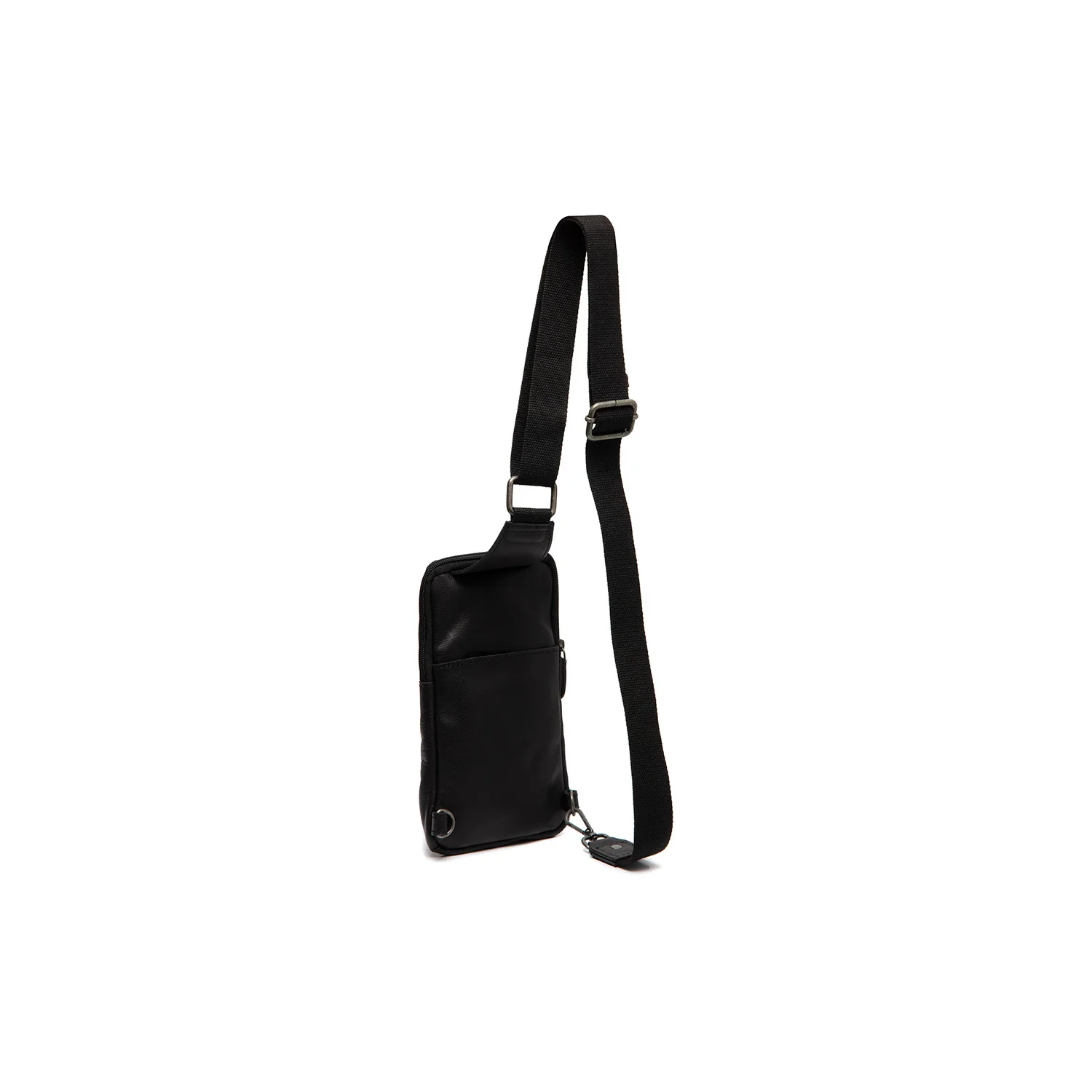 Leather Sling Bag Black Cambridge - Image 6