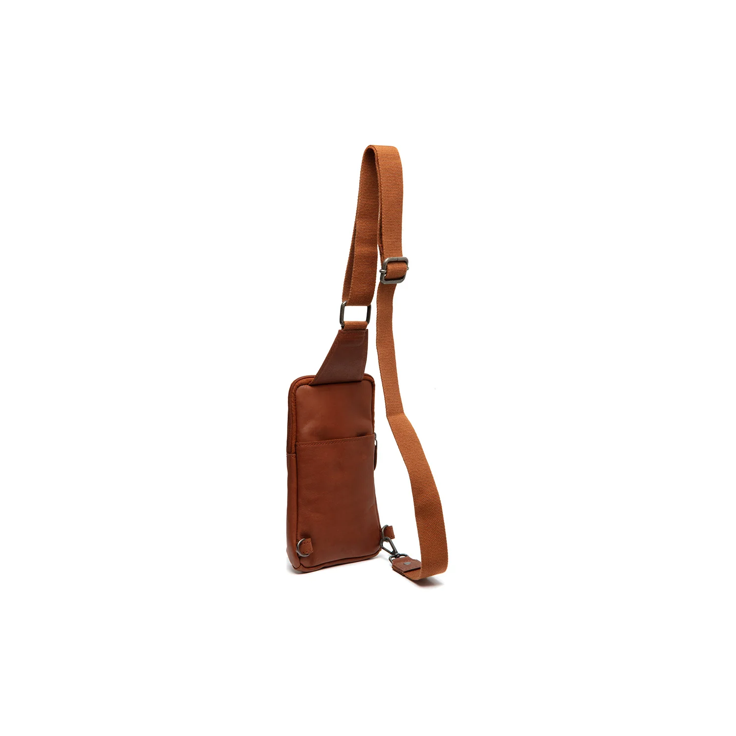 Leather Sling Bag Cognac Cambridge - Image 8