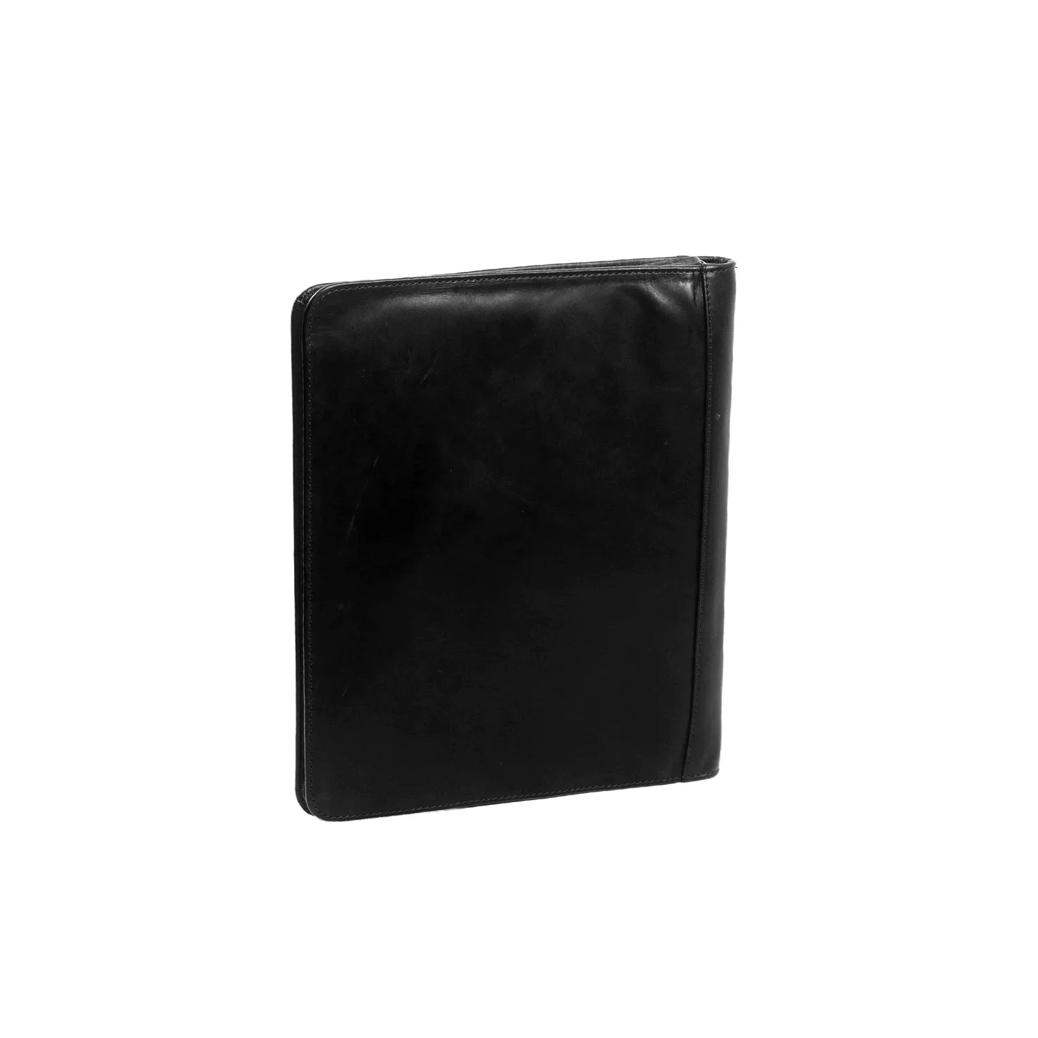 Leather Document Case Black Barnet - Image 5