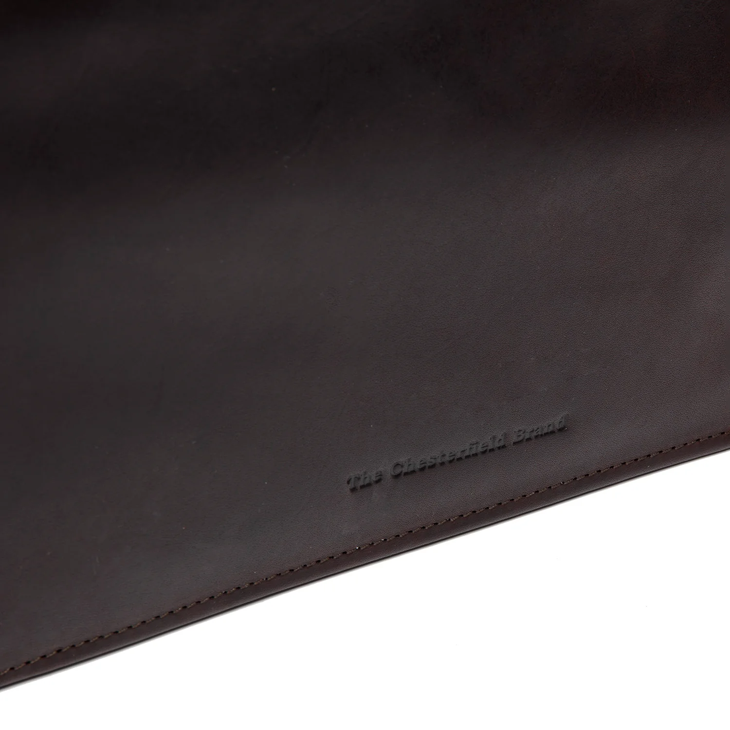 Leather Document Case Brown Moreton - Image 4