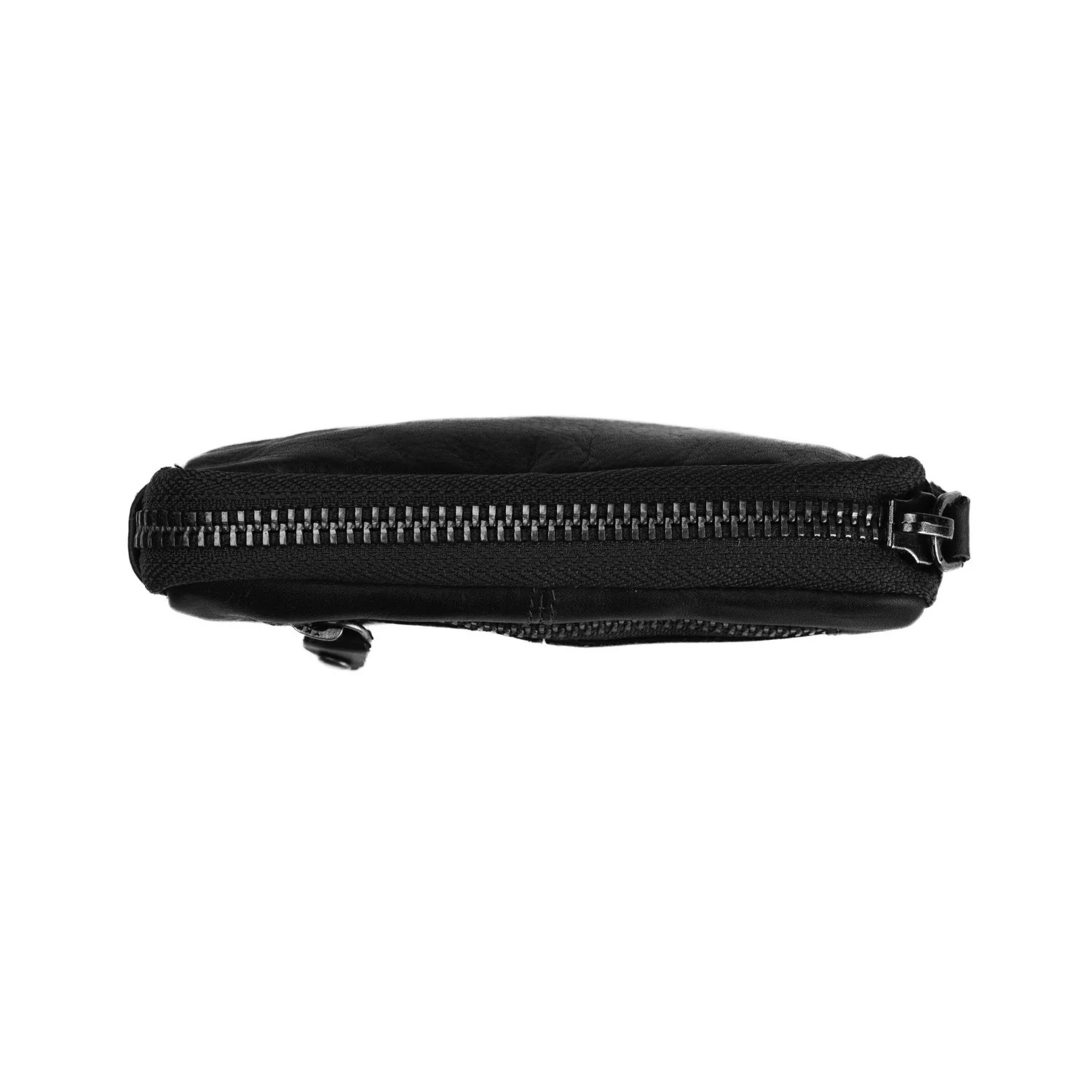 Leather Key Pouch Black Corey - Image 5