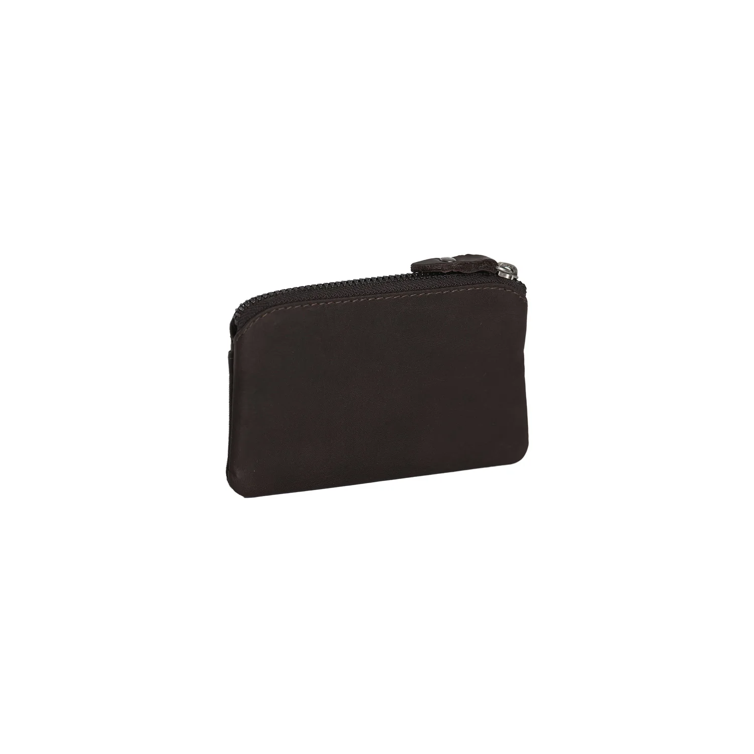Leather Key Pouch Brown Oliver - Image 5