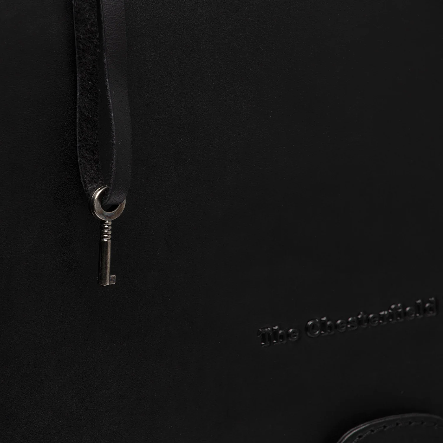 Leather Laptop Bag Black Glenwood - Image 5