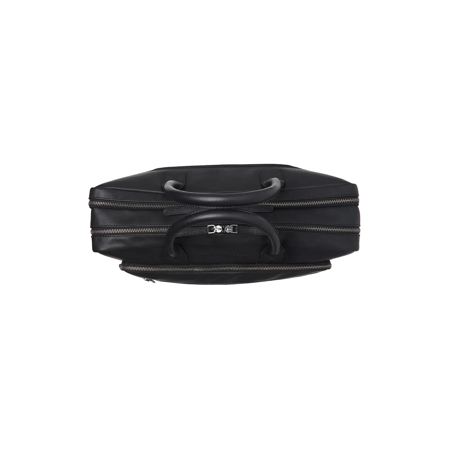 Leather Laptop Bag Black Tacama - Image 4