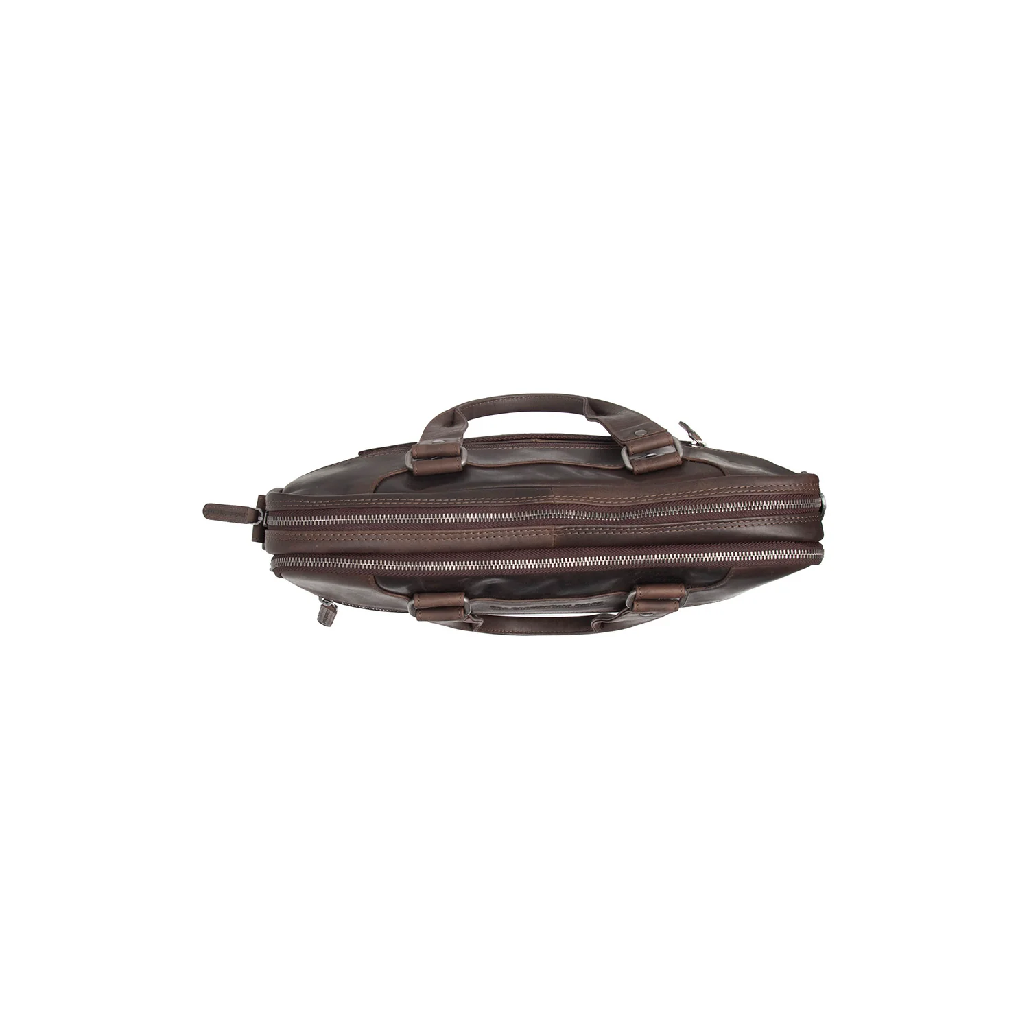 Leather Laptop Bag Brown Montara - Image 4