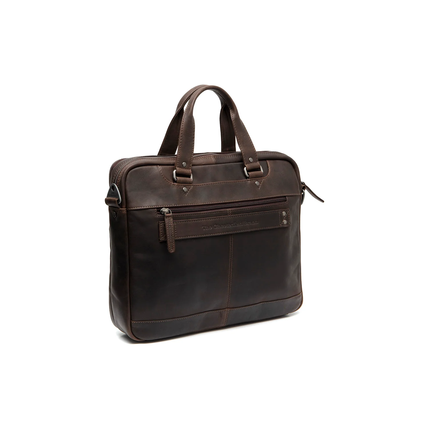 Leather Laptop Bag Brown Montara - Image 6