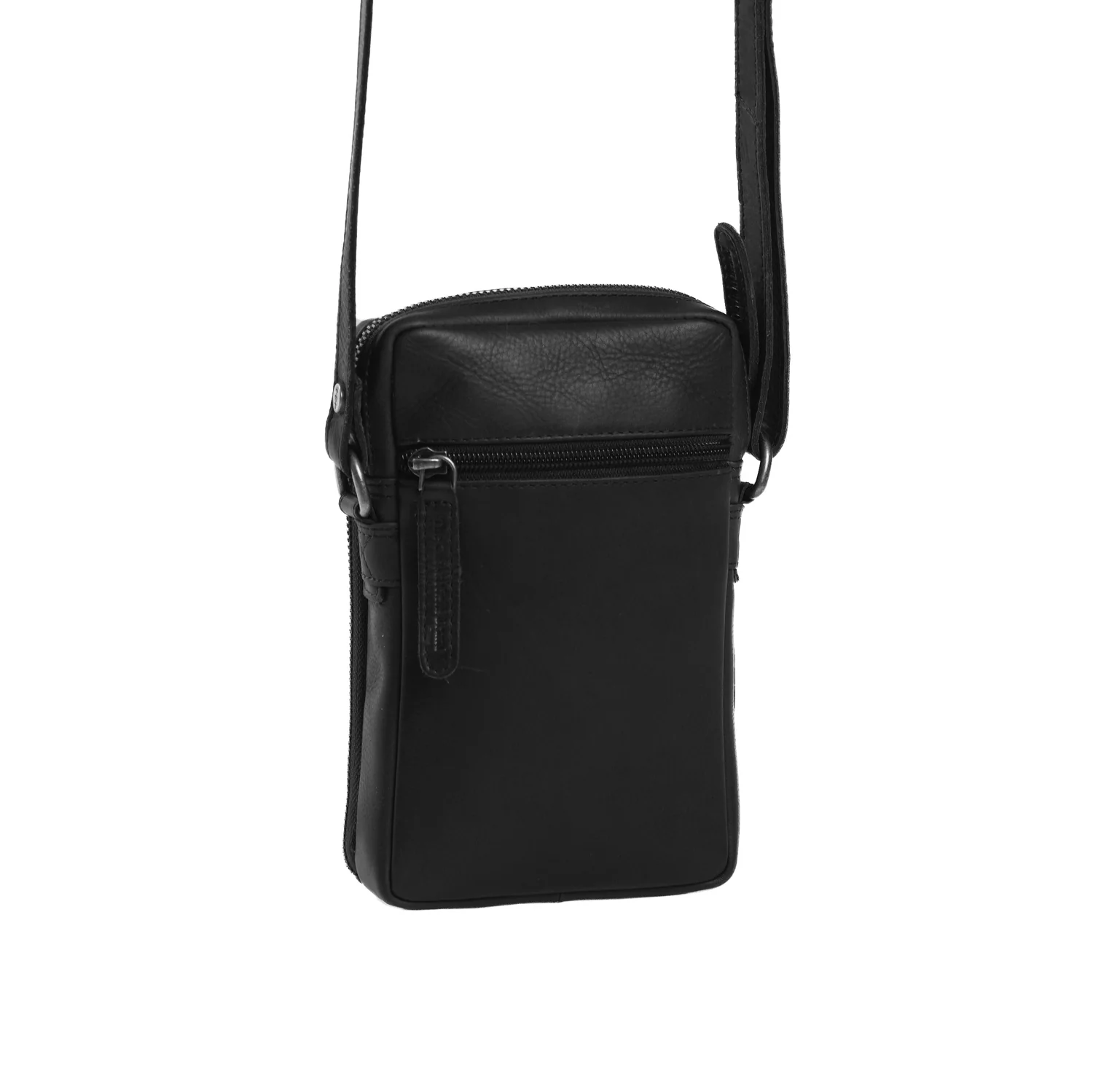 Leather Phone Pouch Black Hamilton - Image 5