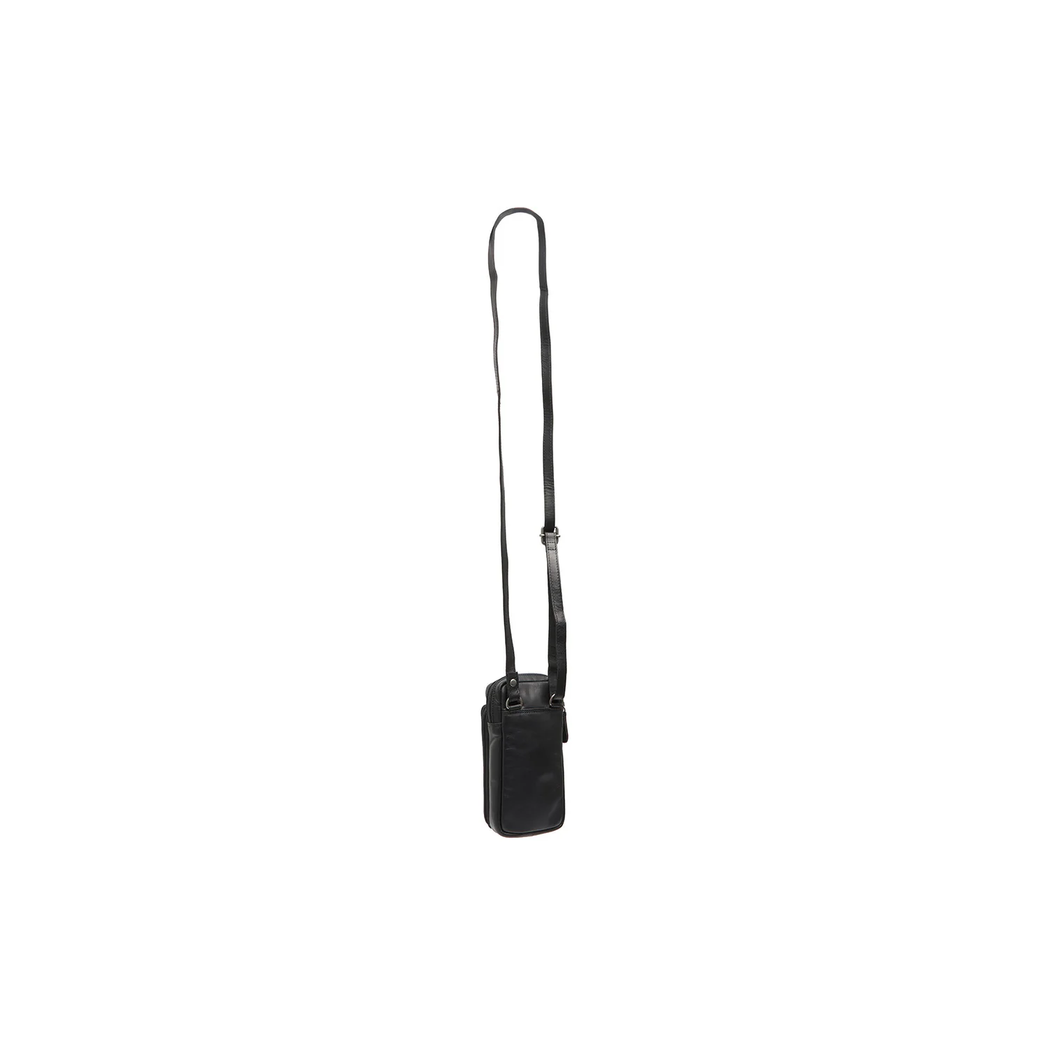 Leather Phone Pouch Black Valdes - Image 10