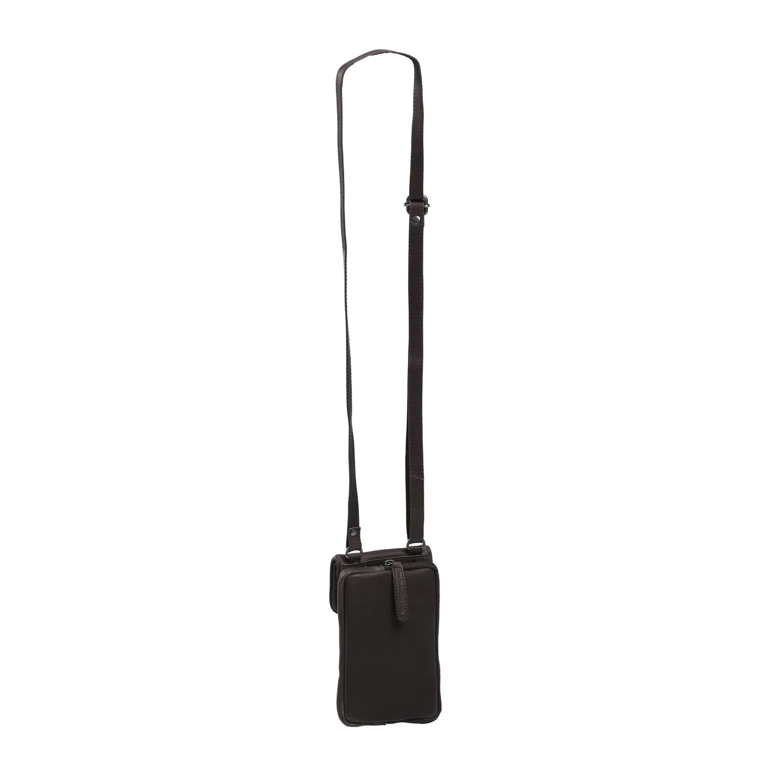 Leather Phone Pouch Brown Anderson - Image 5