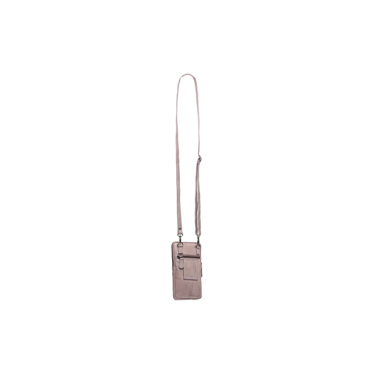 Leather Phone Pouch Lavender Lilac Salta - Image 8