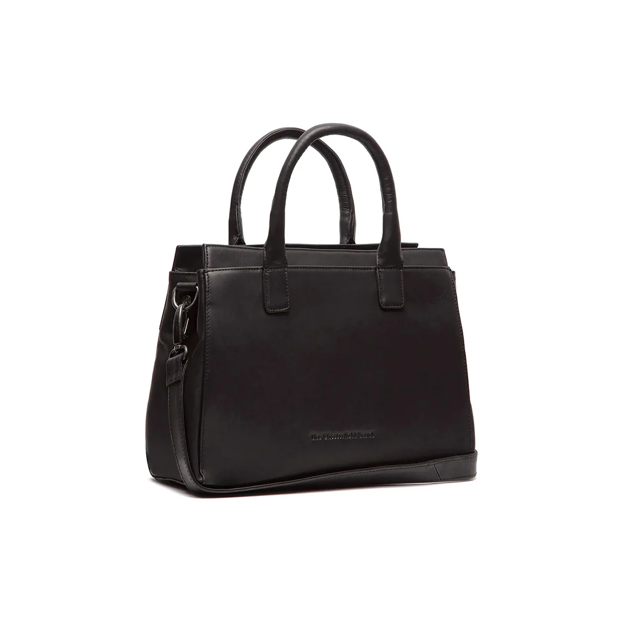 Leather Shoulder Bag Black Garda