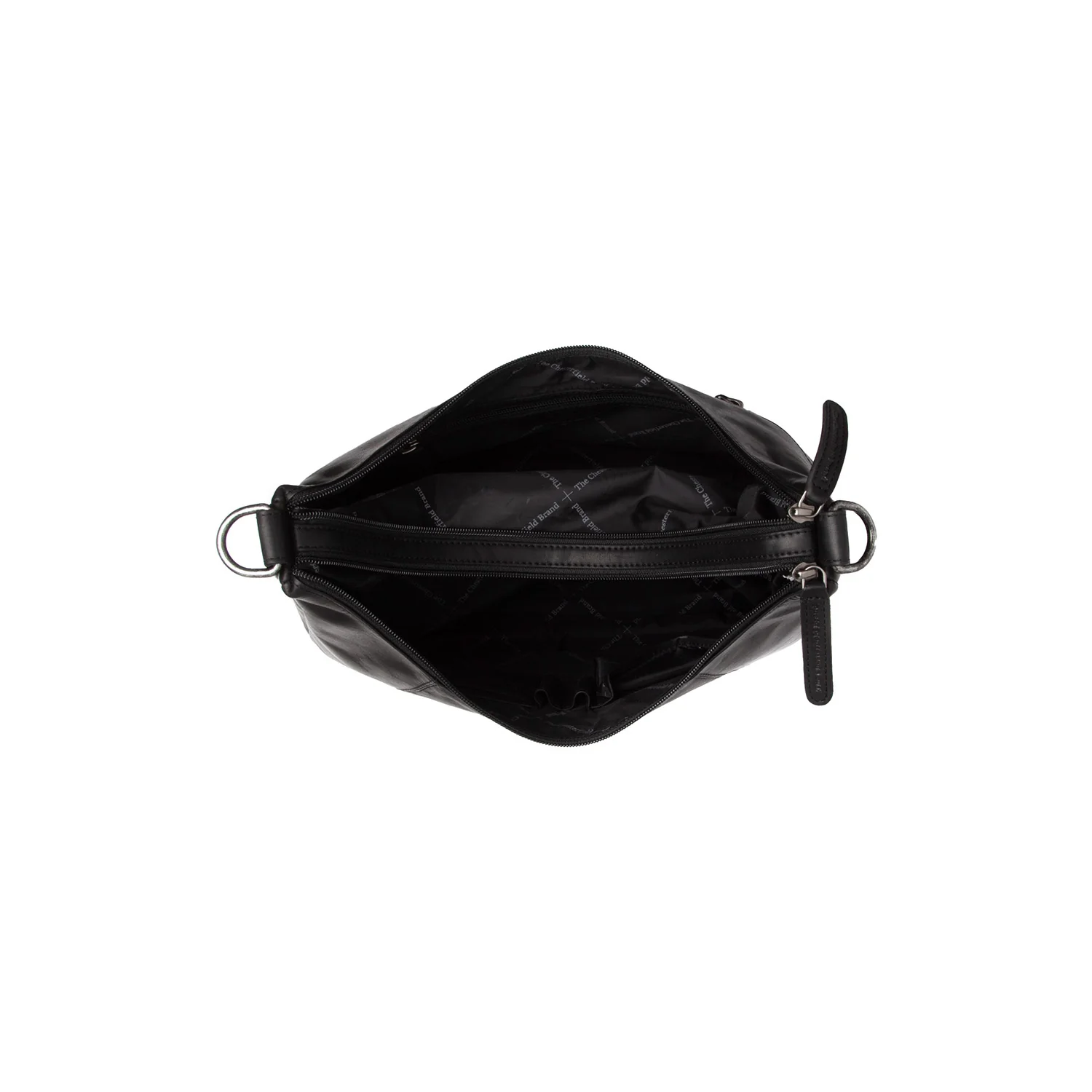 Leather Shoulder Bag Black Marle - Image 3