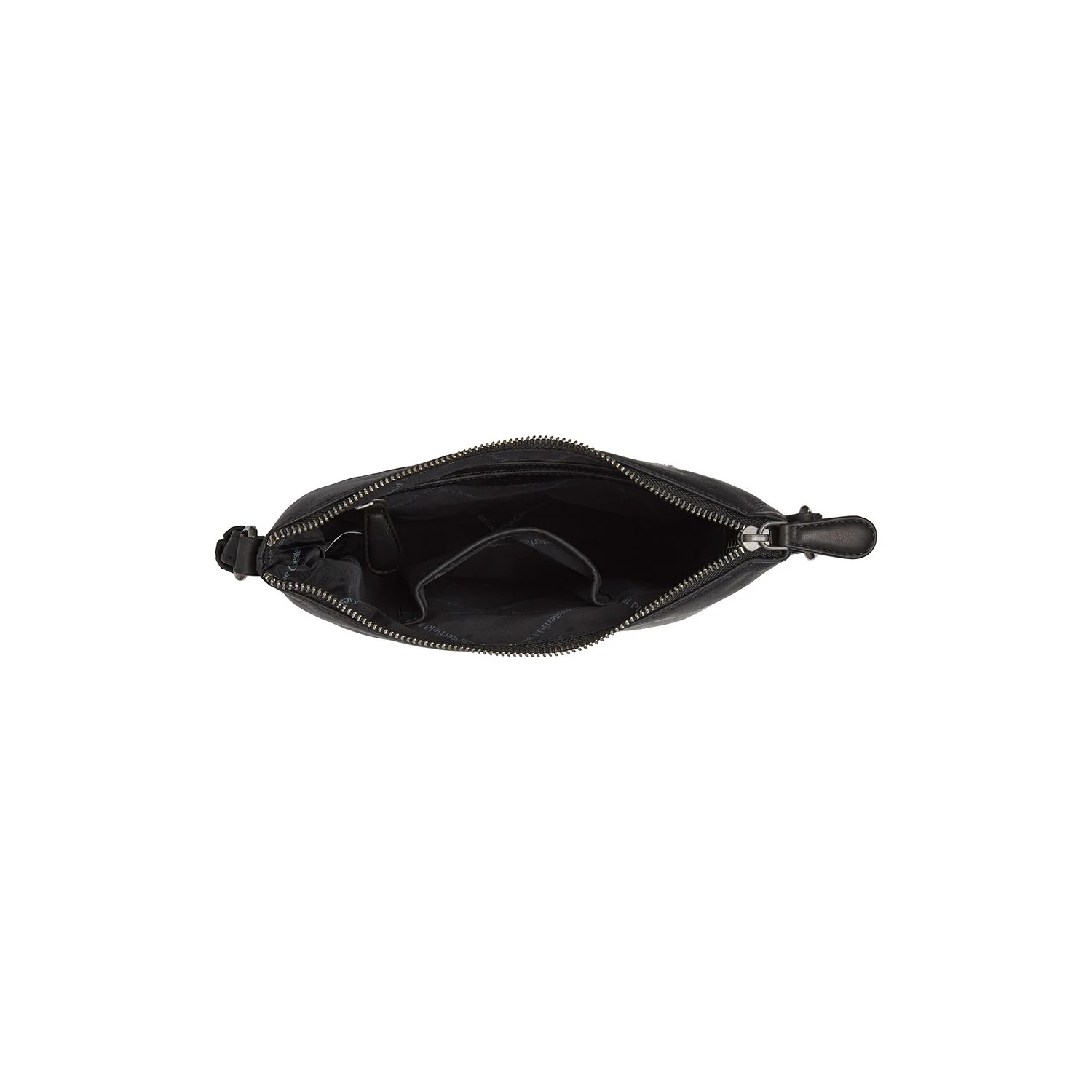 Leather Shoulder Bag Black Redding - Image 3